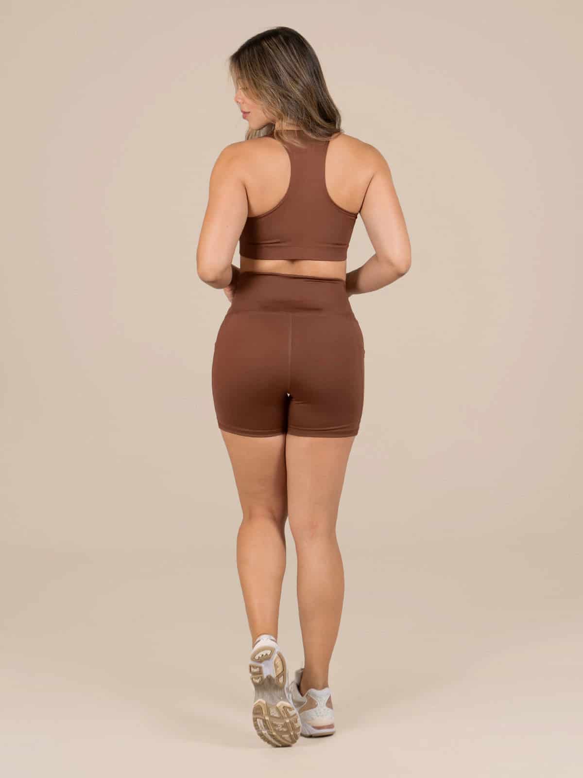 Poket short set cafe - miniatura 2