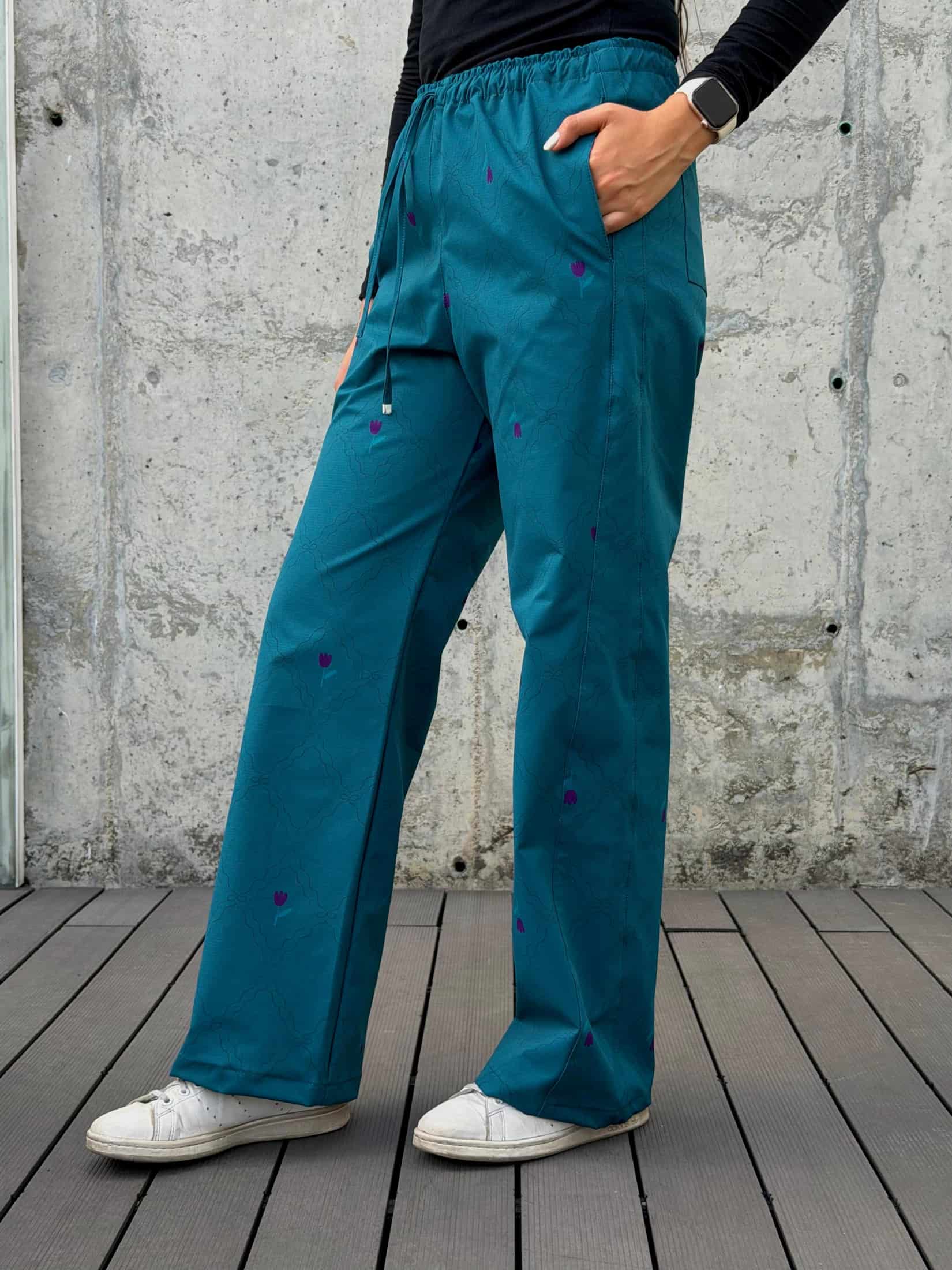 Pantalón Rombos Aqua - miniatura 3