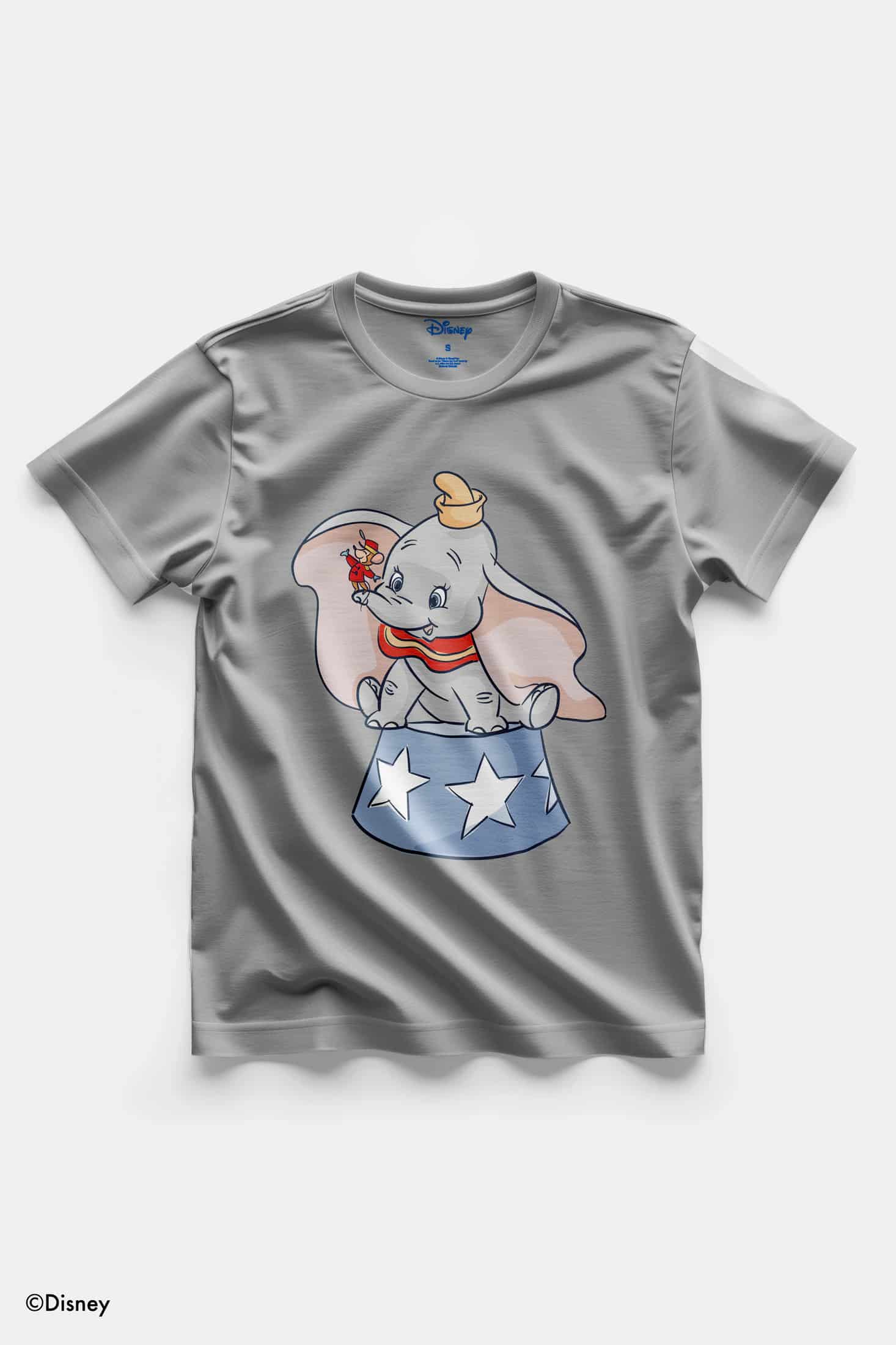 T-Shirt Gris Dumbo - miniatura 4