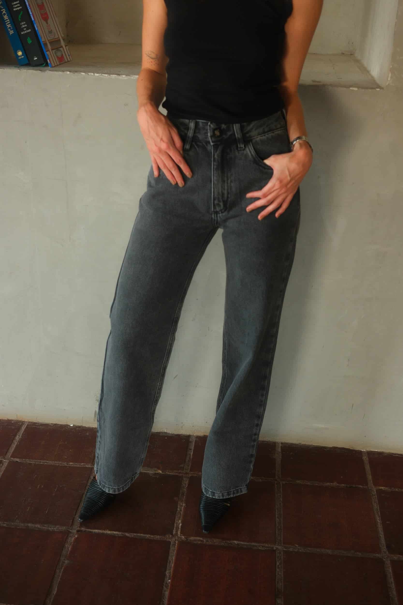 Double Gray Star Jeans - miniatura 3