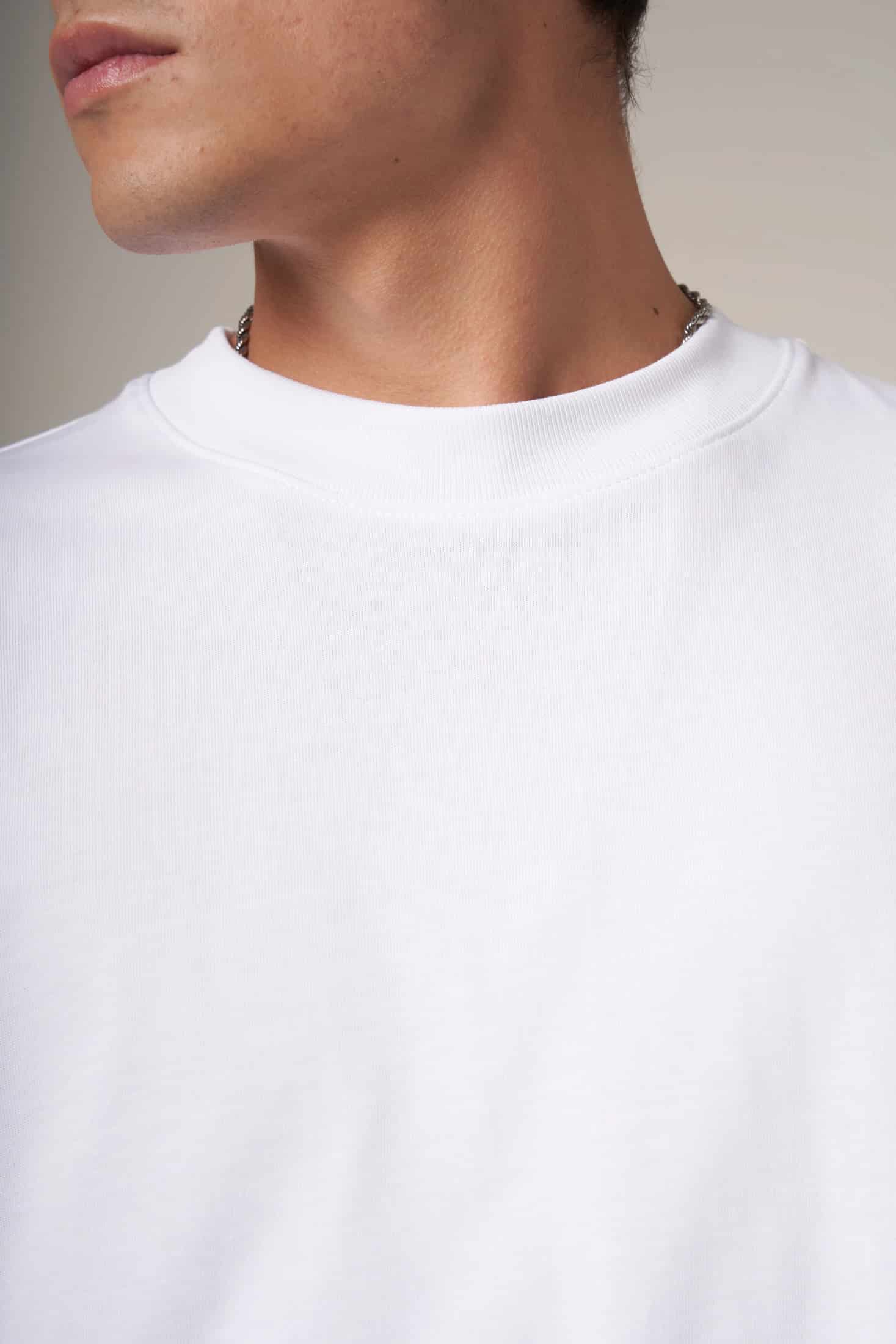 CAMISETA 250 GRAMOS, 100% ALGODÓN BLANCA 14384 - miniatura 6