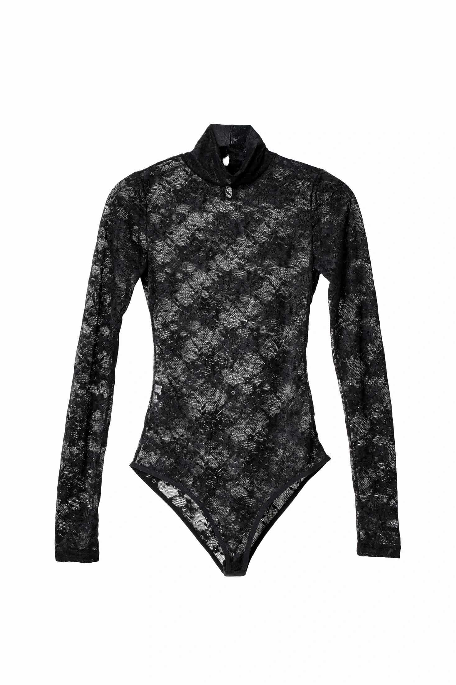 BLACK COUTURE BODYSUIT - miniatura 1