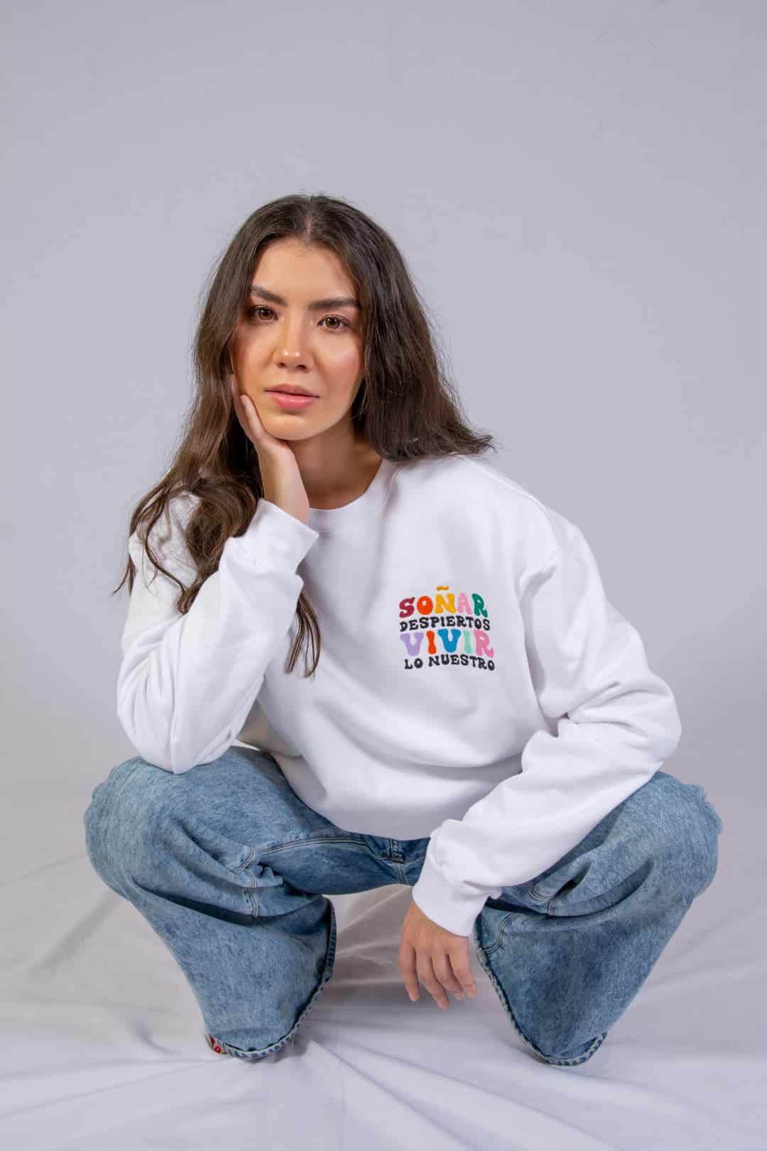 Soñar Despiertos Vivir Lo Nuestro Sweatshirt - miniatura 3