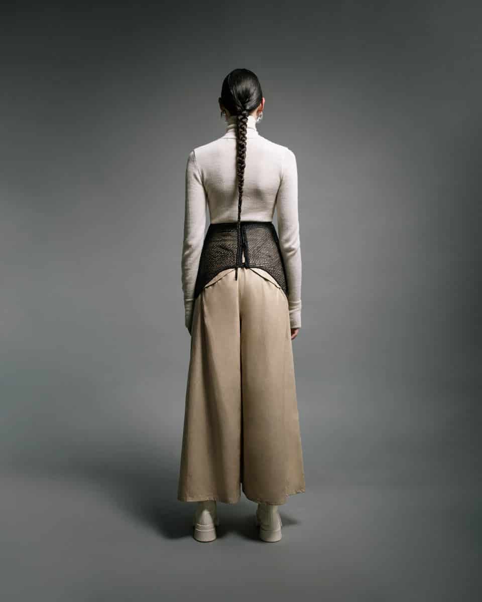 BABY ALPACA SILK KNITTED TURTLENECK SWEATER - miniatura 4