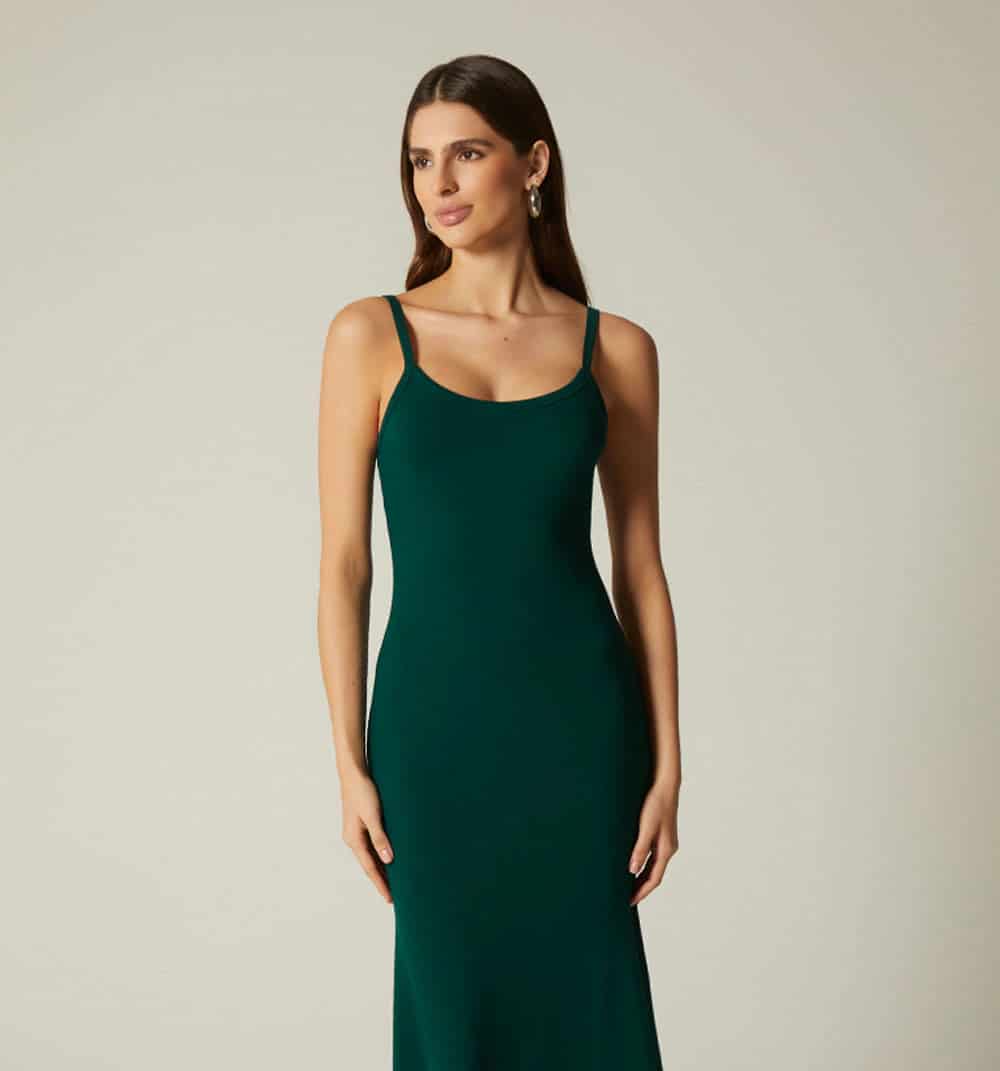 Vestido largo tiras - miniatura 3