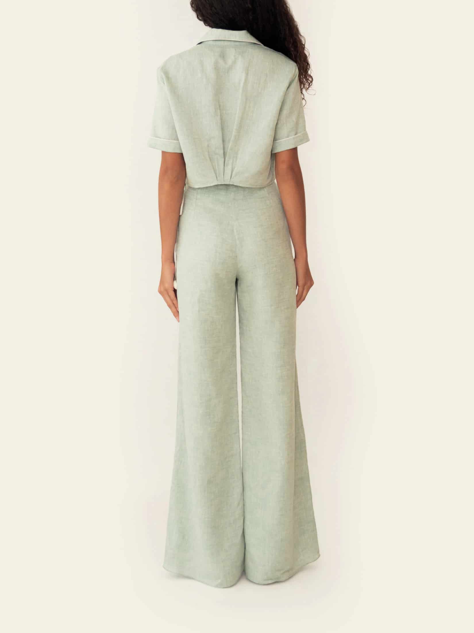 VERA PANT SEAFOAM GREEN - miniatura 4