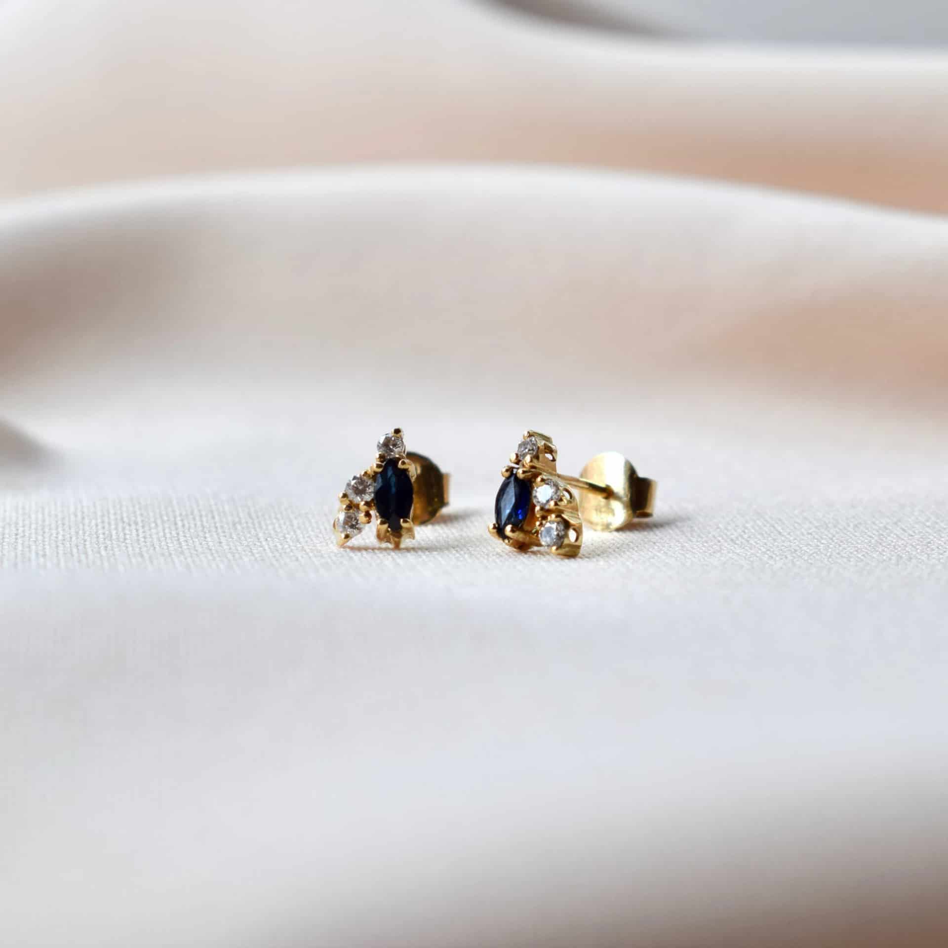 Aretes Zafiro Marquis - miniatura 3