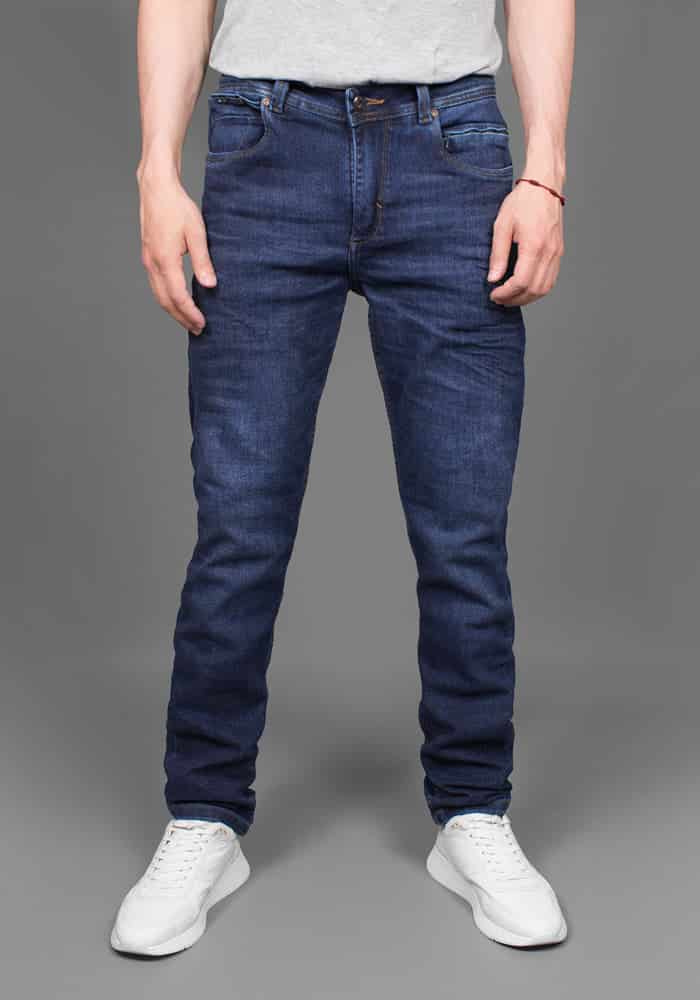 Jean para Hombre en Tono Azul Oscuro Marca Thunder - miniatura 1