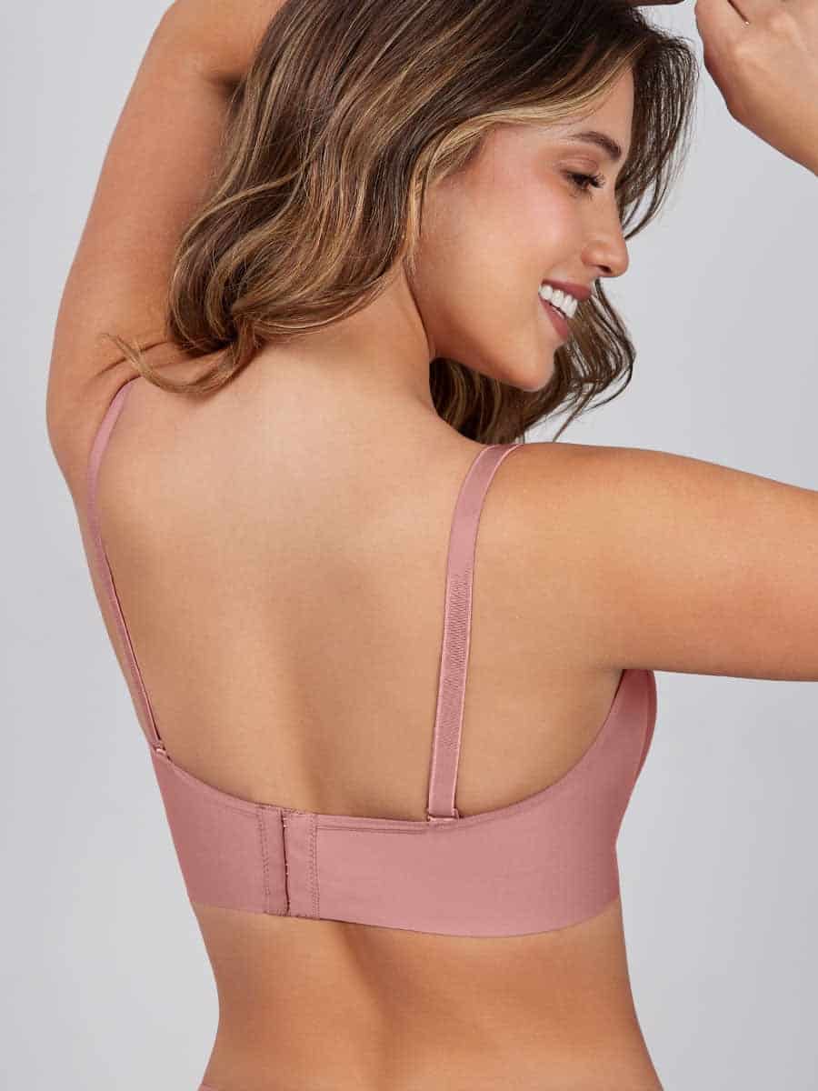 Brasier Triangular sin Aro Rosa Salmón - miniatura 2