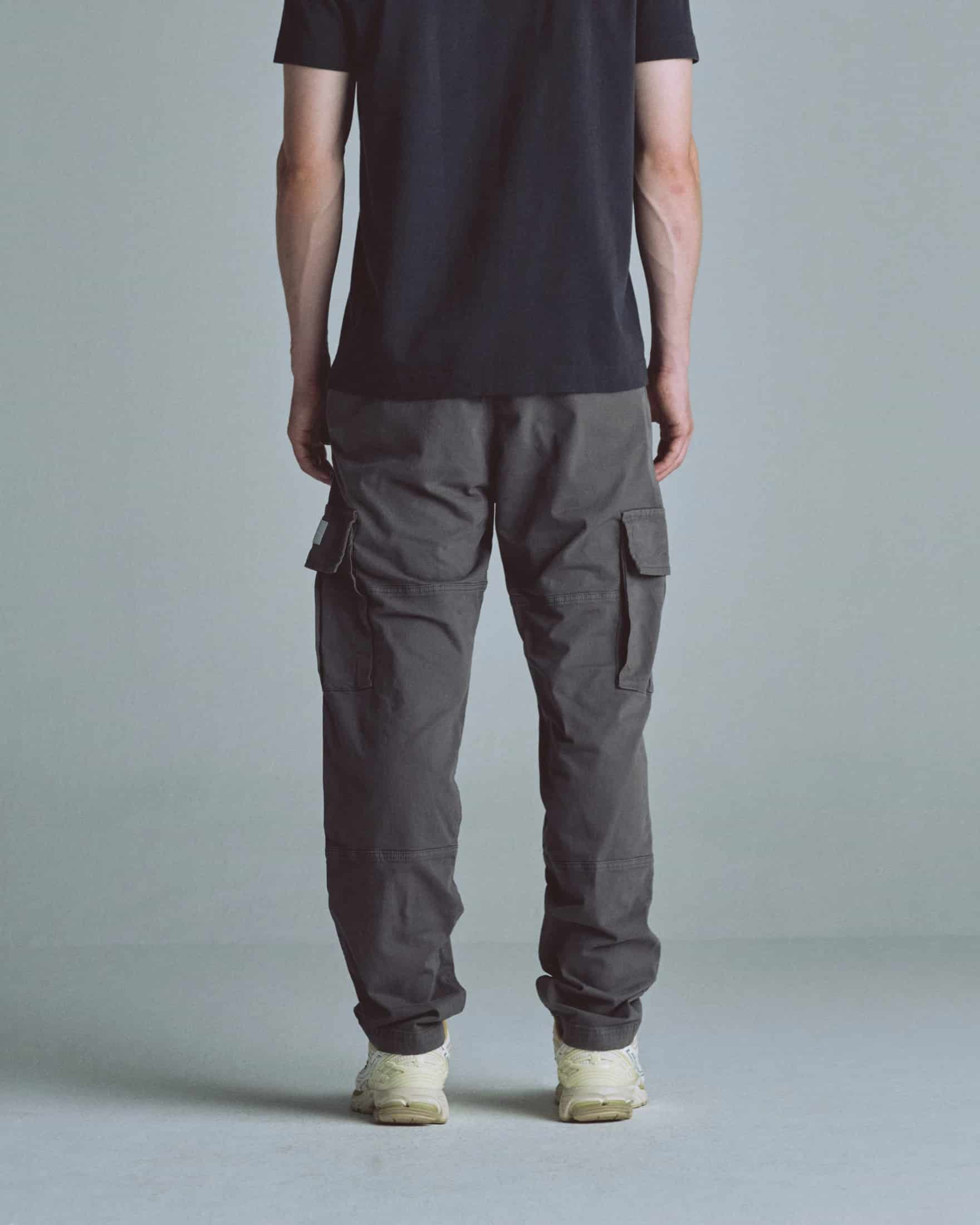 Basics Relaxed Cargo Pant Gray - miniatura 11