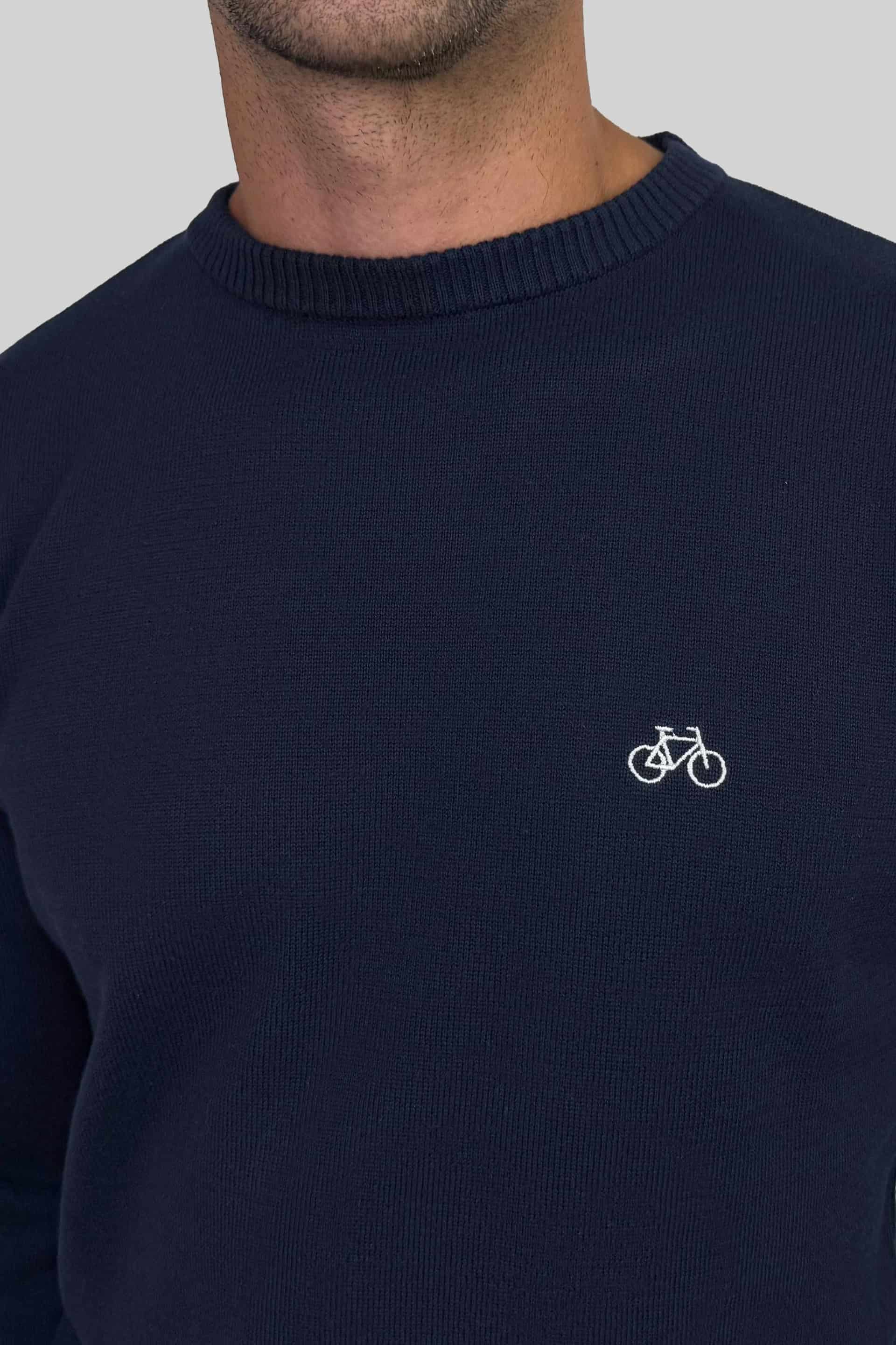 SACO CUELLO REDONDO NAVY - miniatura 2
