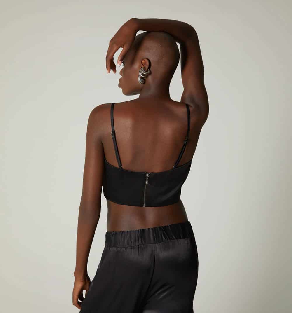 Blusa crop tiras - miniatura 4