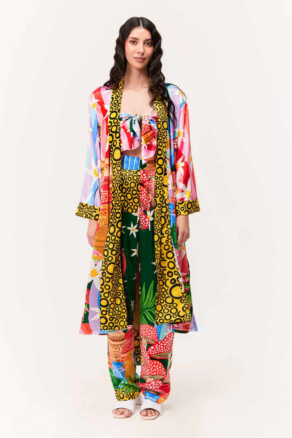 Bata-Kimono Unisex / Ilustración Alma de Barro - miniatura 3