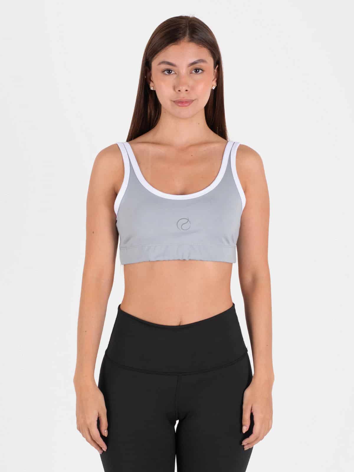 Top tunic gris claro - miniatura 1