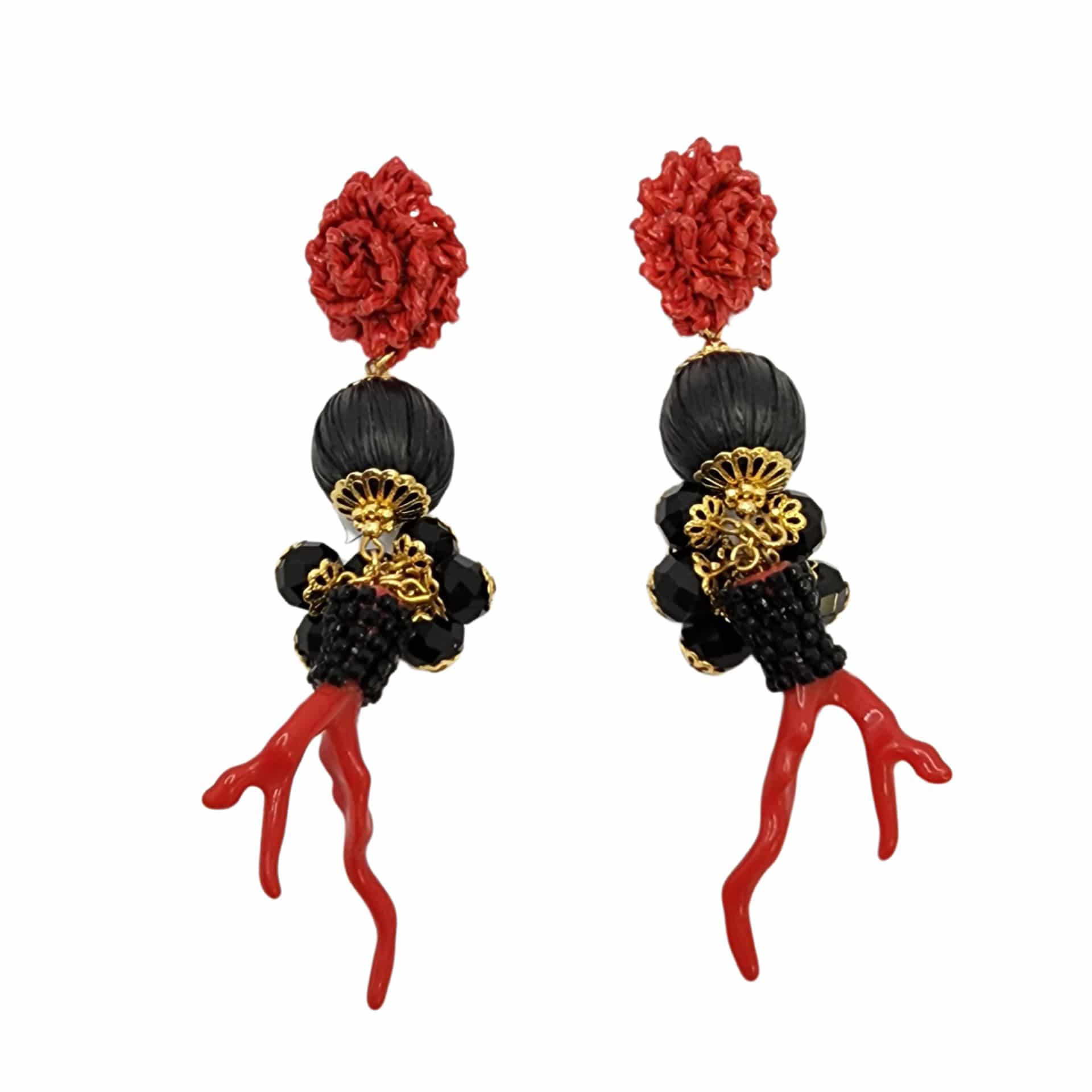 Coral Earrings - miniatura 2