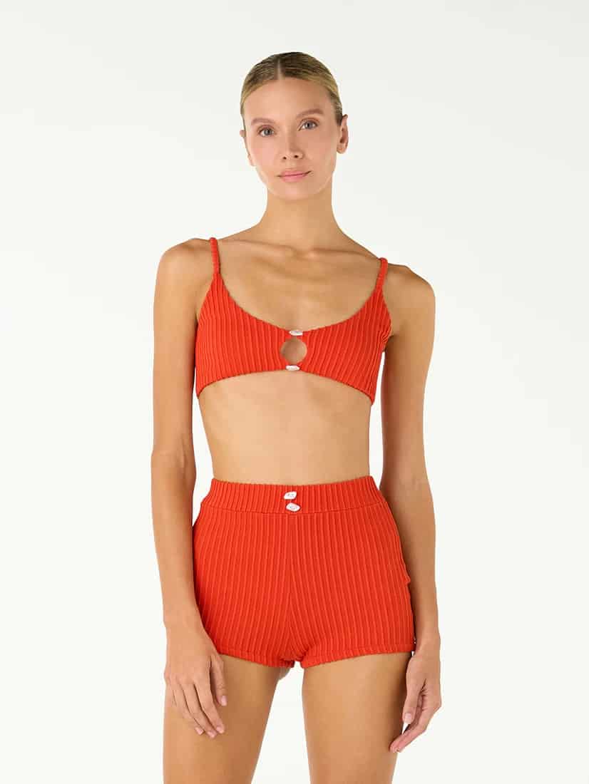 Short Zura Shell Red - miniatura 2