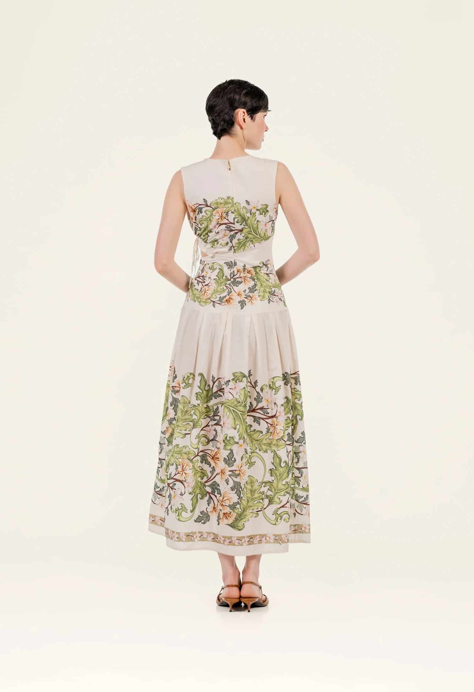 Otoño Anhelo Midi Dress - miniatura 5