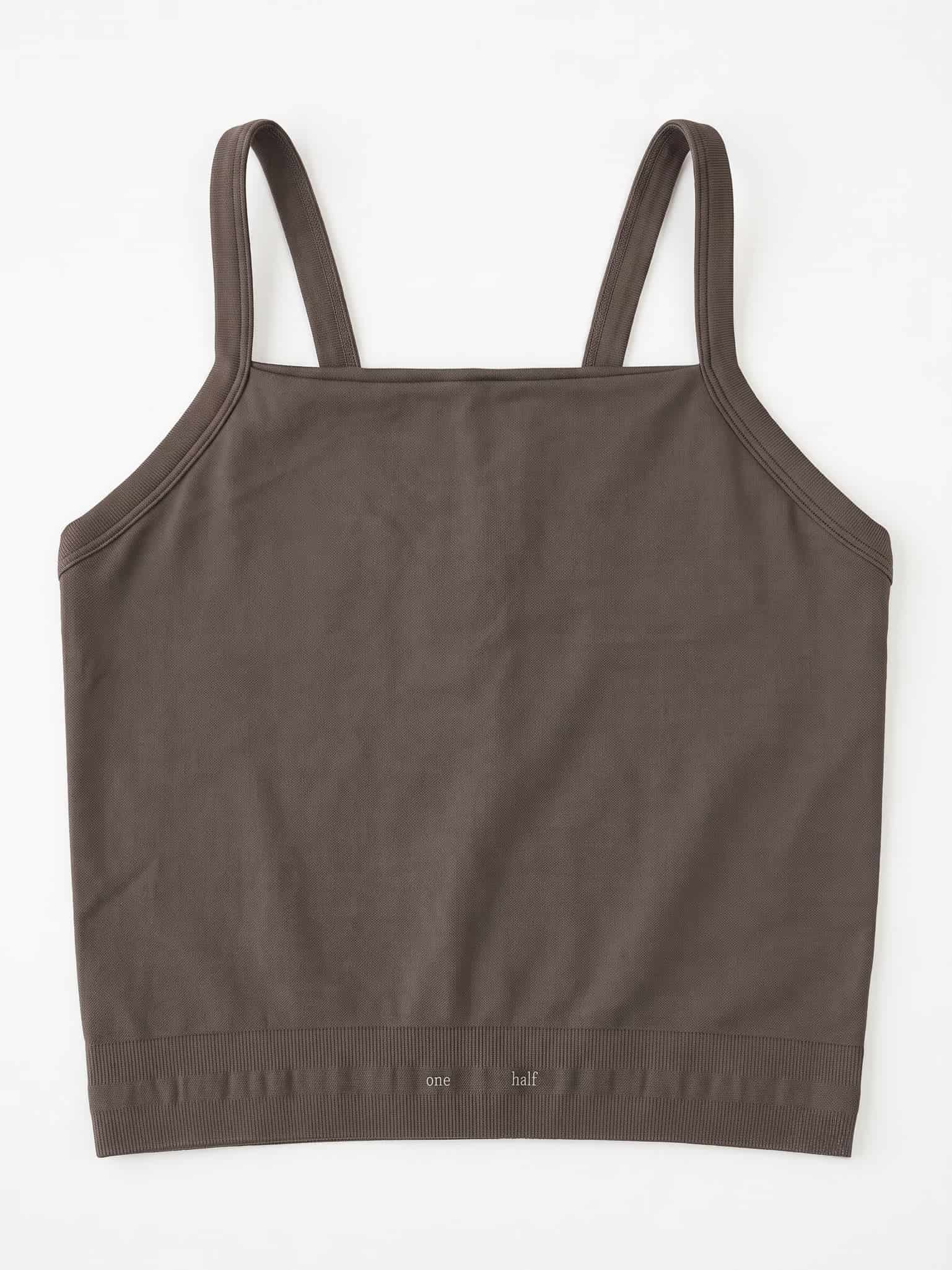 BOX SEAMLESS TANK TOP - TAUPE - miniatura 7