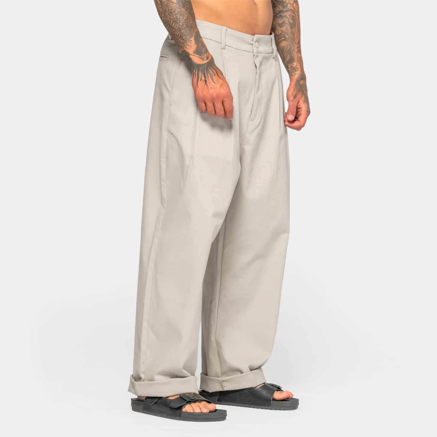 Baggy Pants Studio Cut Beige - miniatura 2