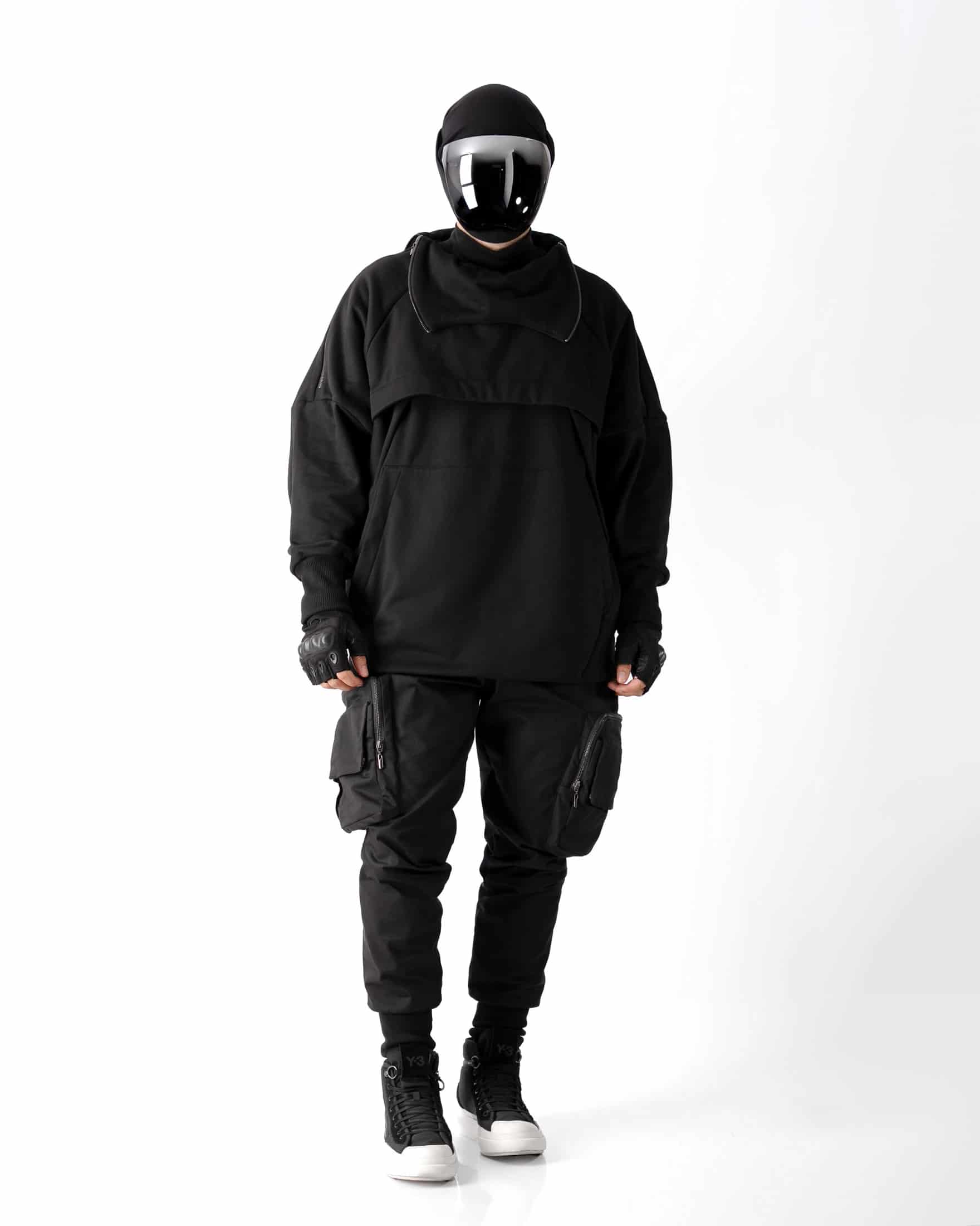 Hoodie Oversized Arashi Black Ops - miniatura 4