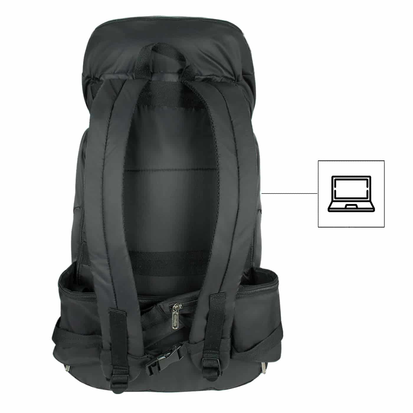 Morral Viajero XL Plegable Citybags Light Gris - miniatura 4