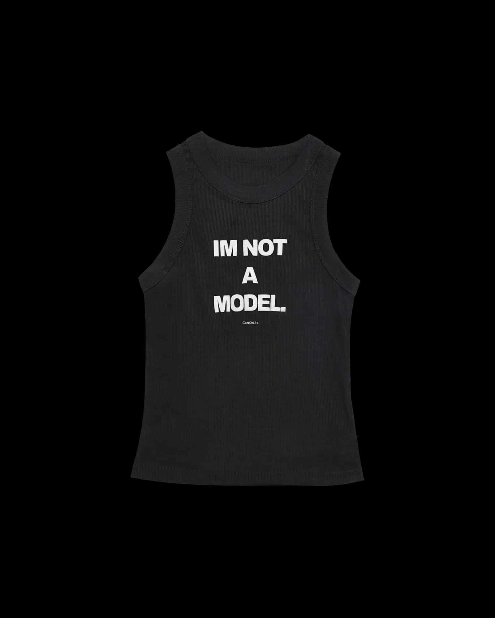 I'M NOT A MODEL TANK TOP — GREEN - miniatura 1