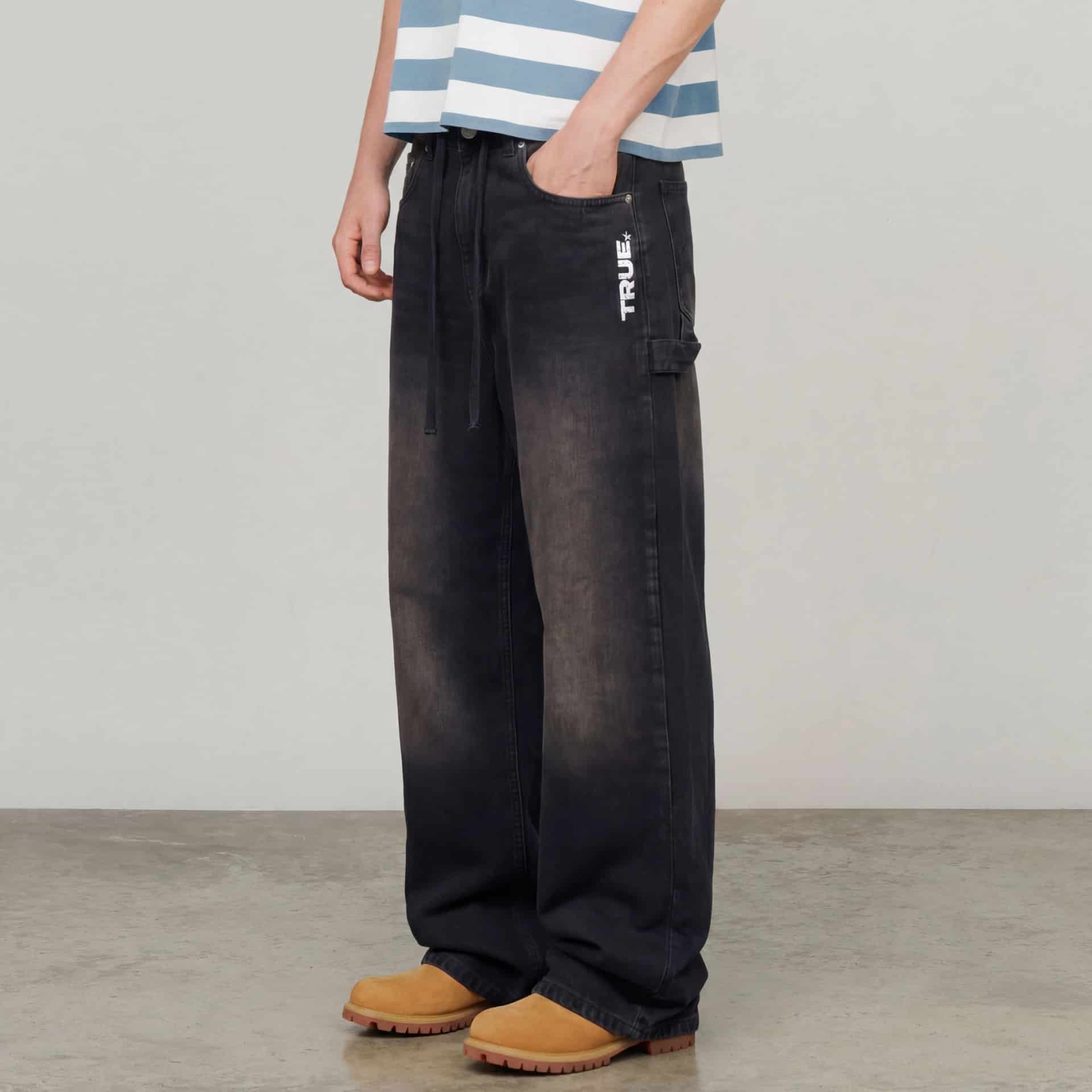 Intuition Denim Pants - Black - miniatura 17