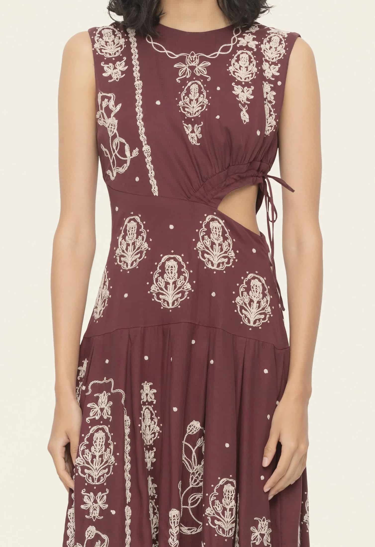 Otoño Relato Midi Dress - miniatura 11
