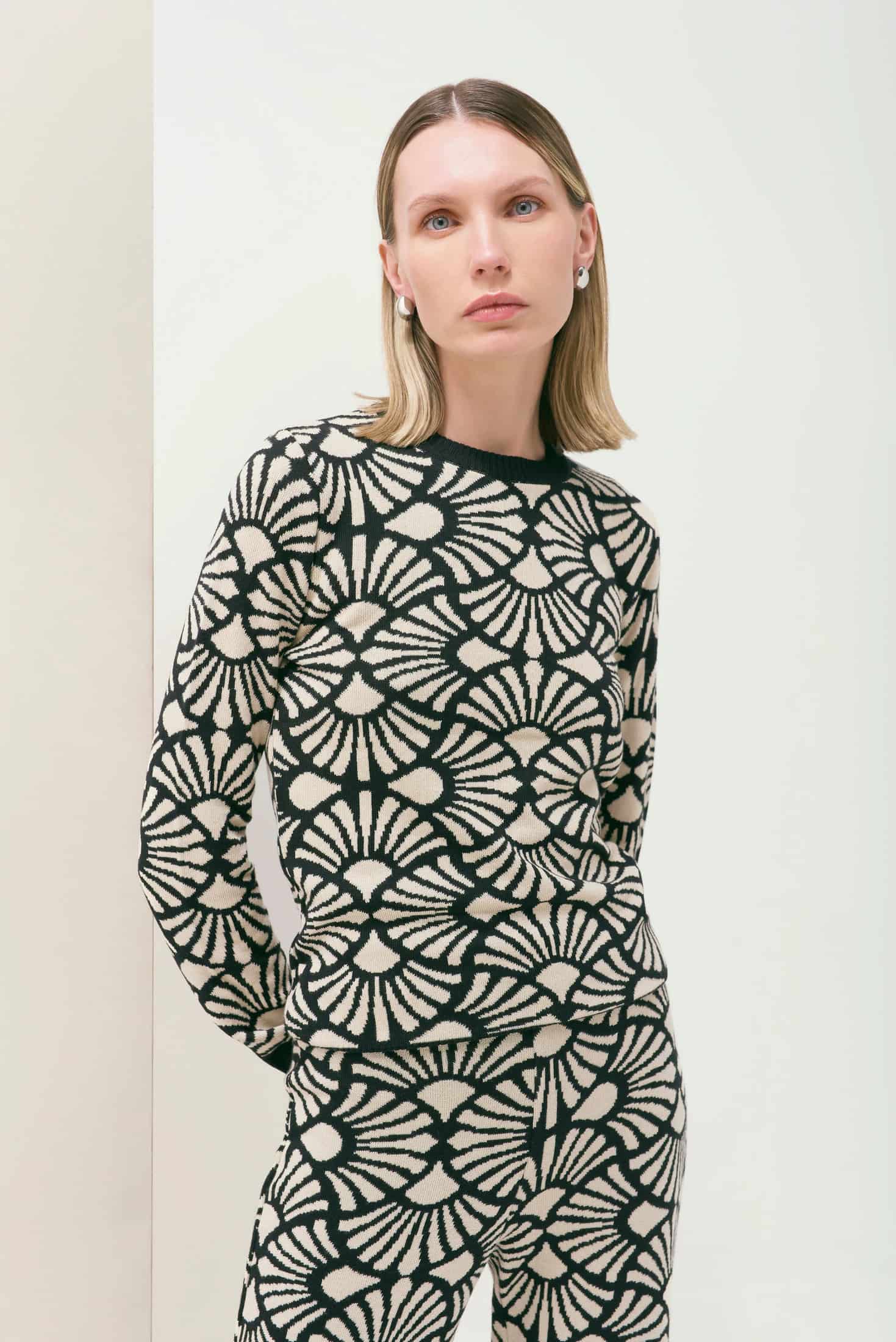 Saco Venus Negro-Beige - miniatura 1