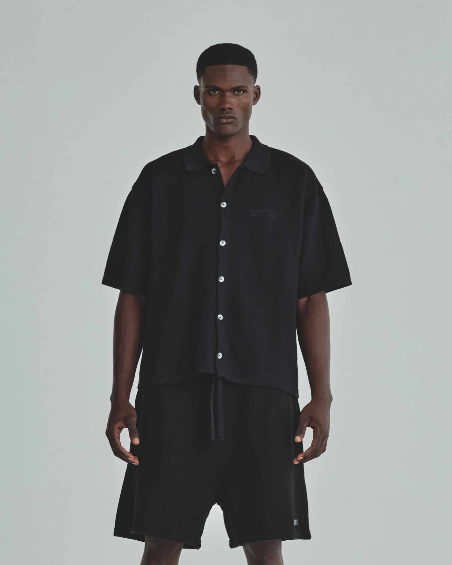 Holy State UNDRGLD Knit Shirt Black - miniatura 2