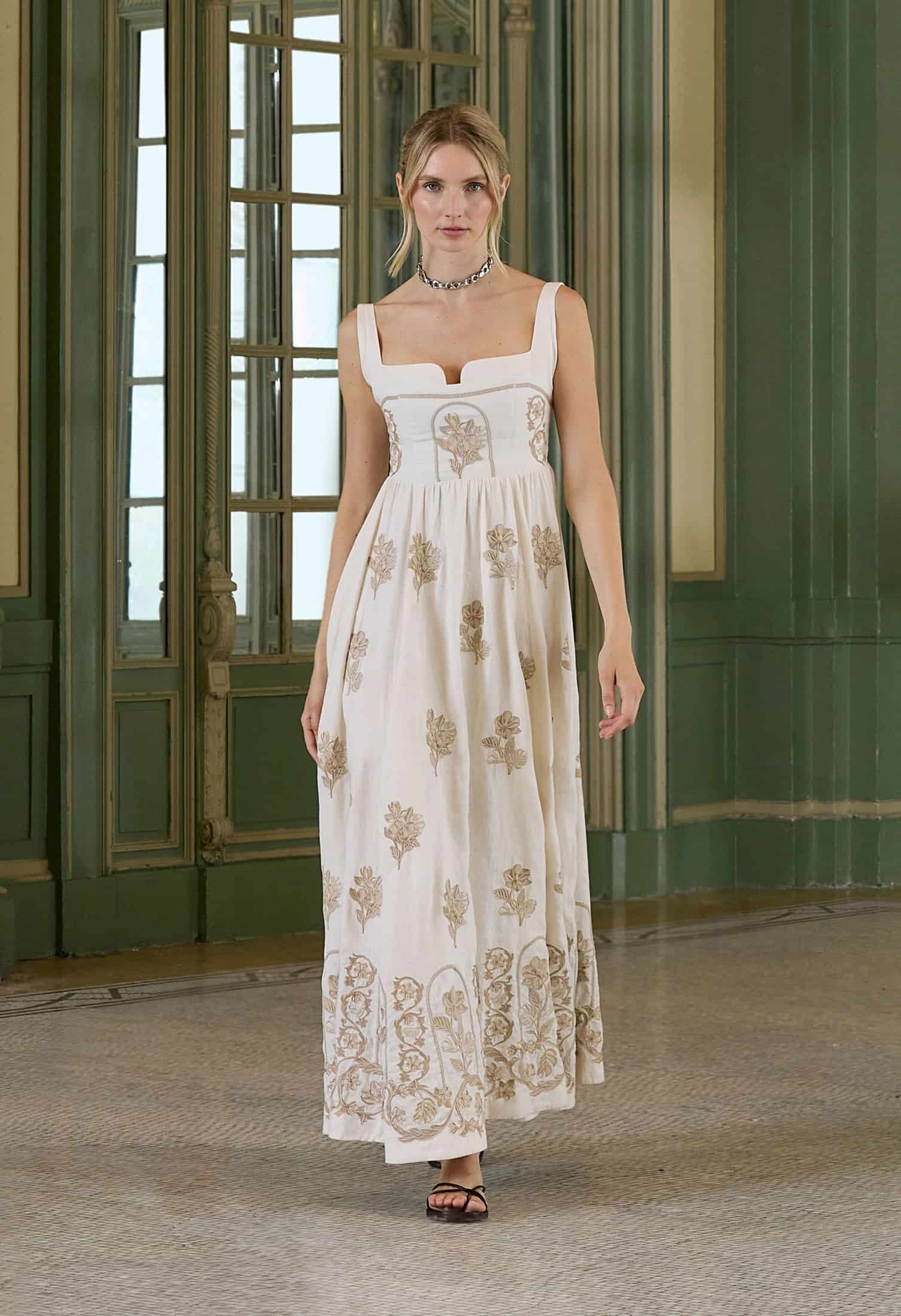 Jaspe Madera Maxi Dress - miniatura 2