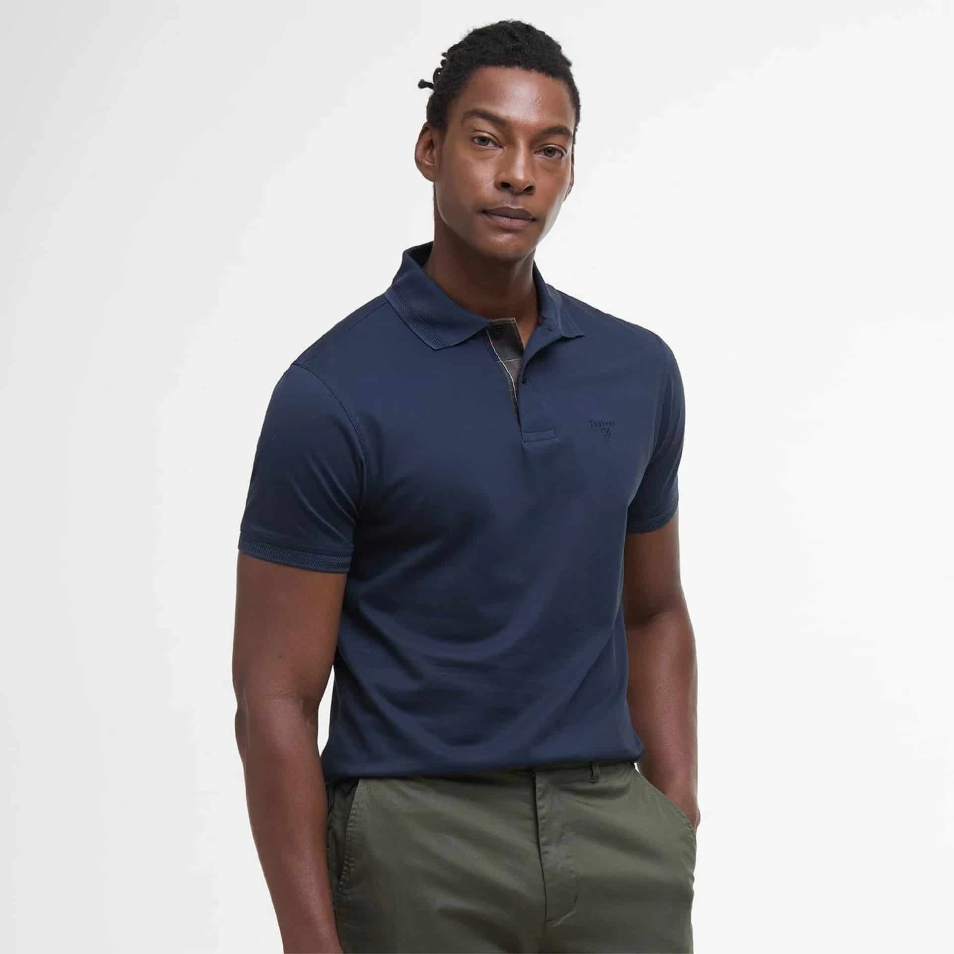 Premium Tartan Pique Polo Shirt - miniatura 1