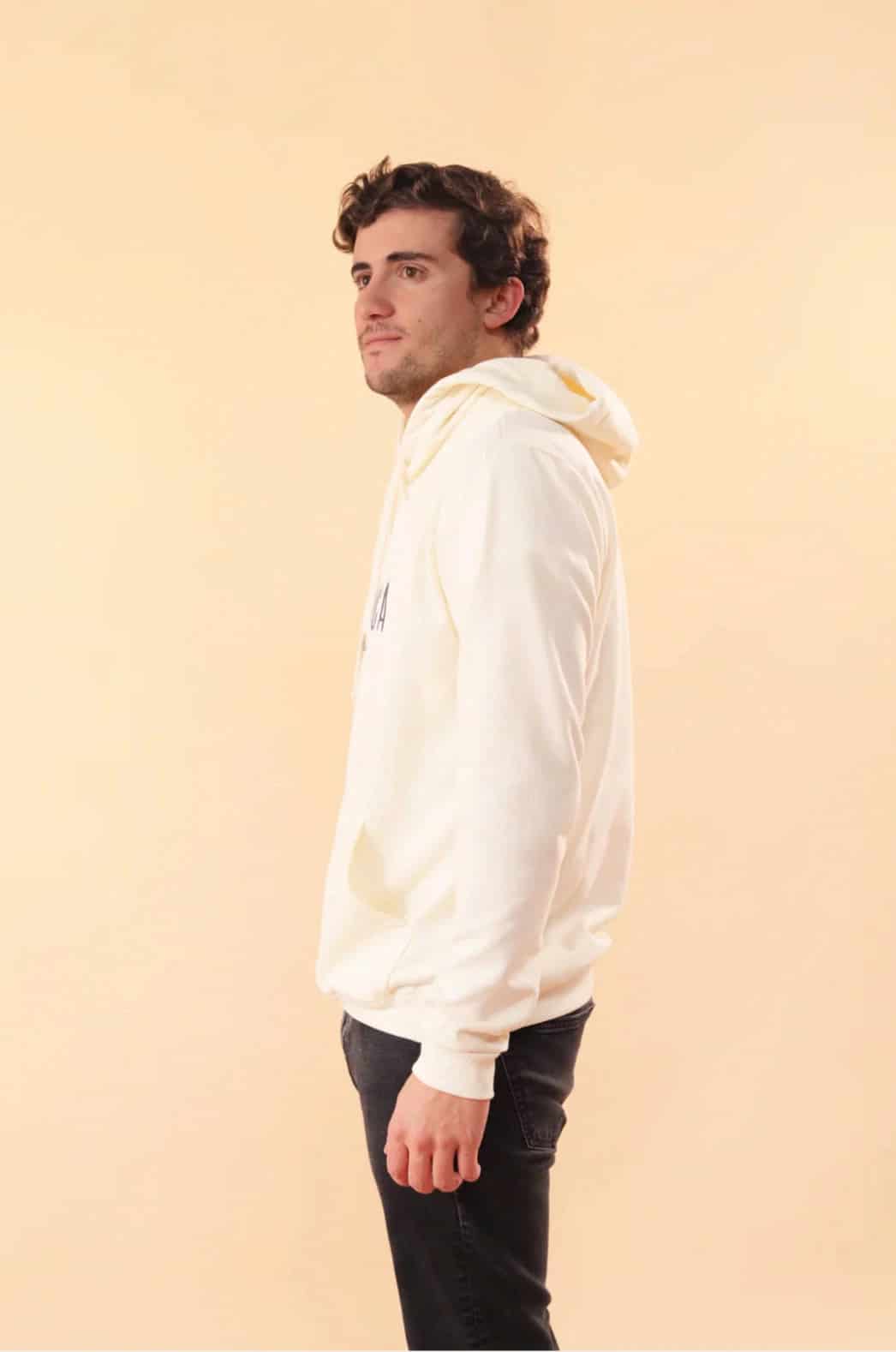 HOODIE DOMENICA CREMA - UNISEX - miniatura 4