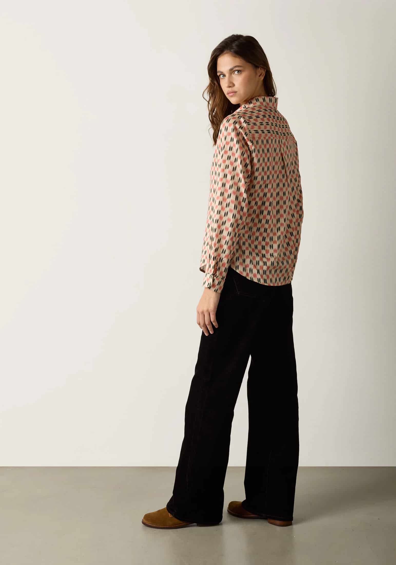 Camisa Allegra Estm Optico Rojo - Negro - miniatura 4