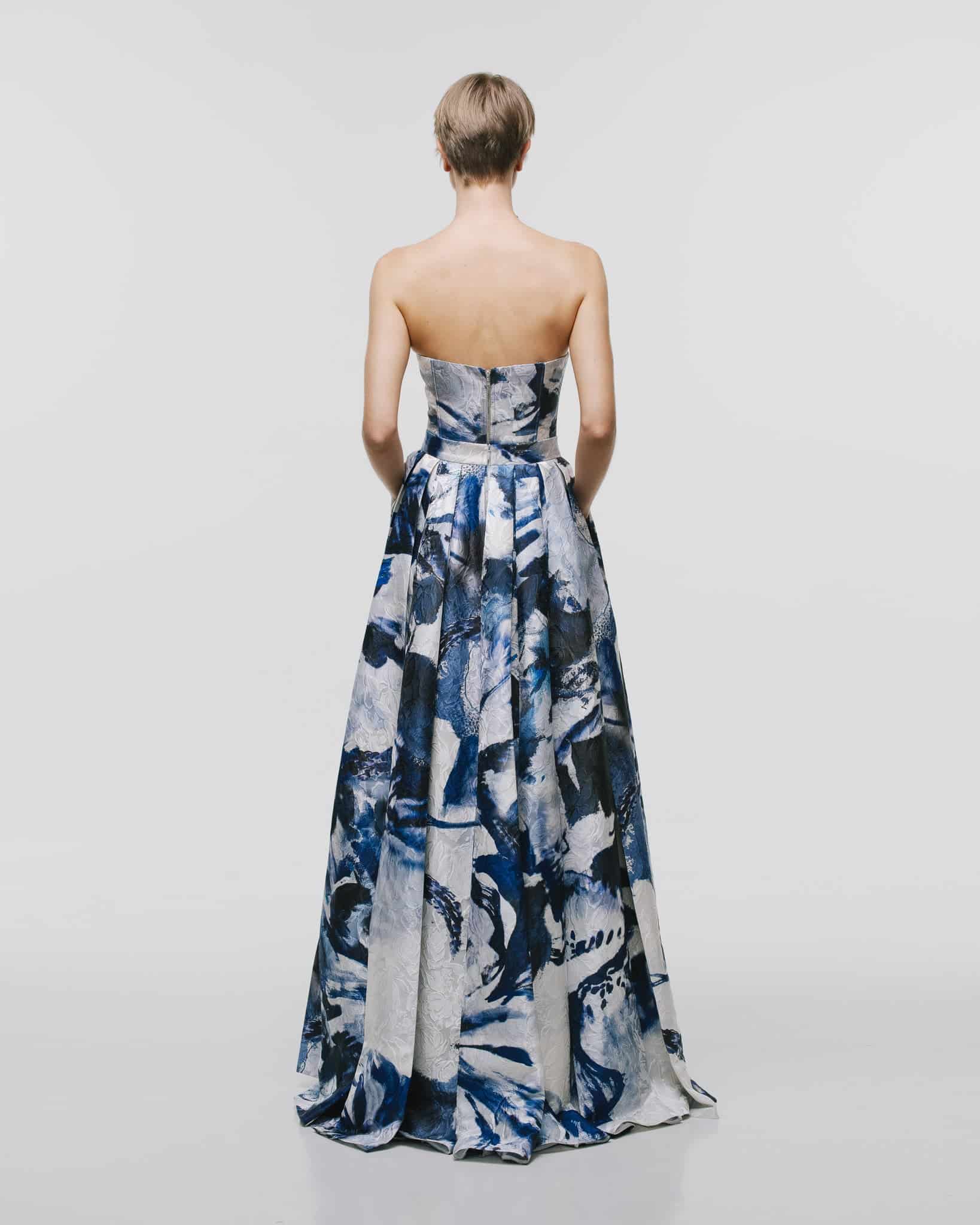 'CONTORNO' MAXI SKIRT - miniatura 3
