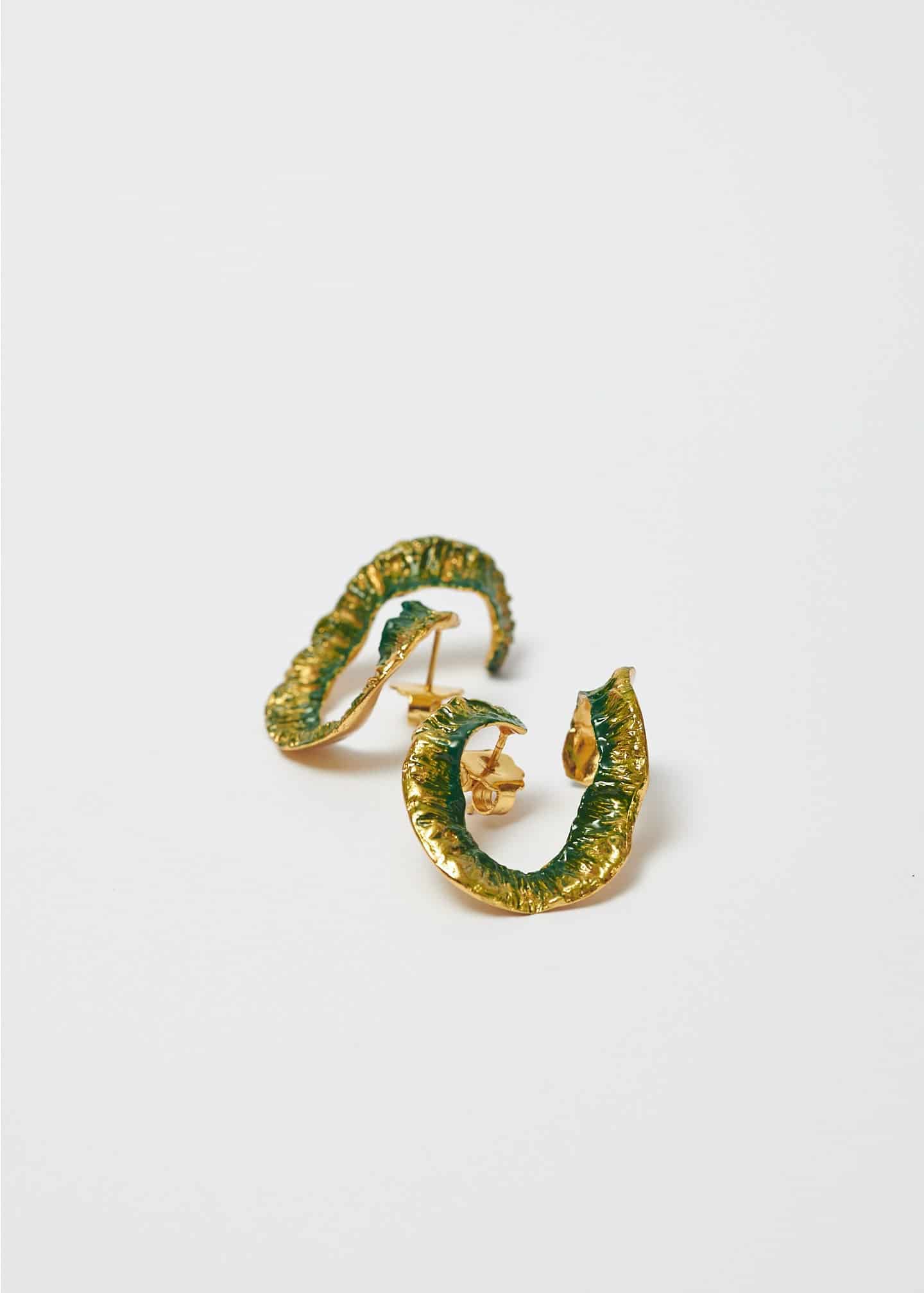 MOUNTAIN TRIP HOOP EARRINGS - miniatura 3