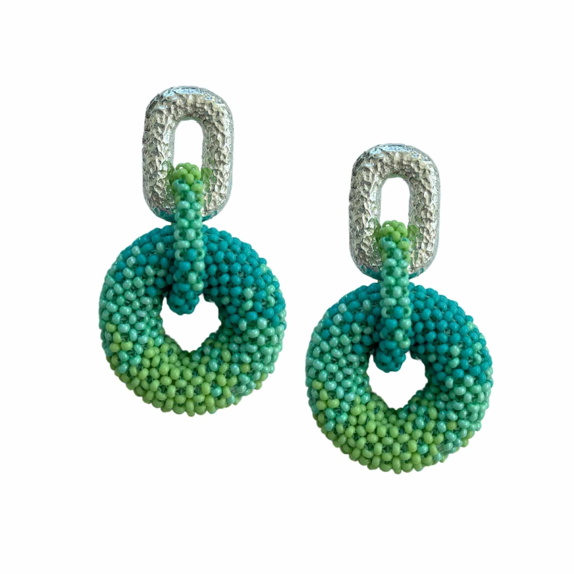 Linked Donuts Earrings - miniatura 2