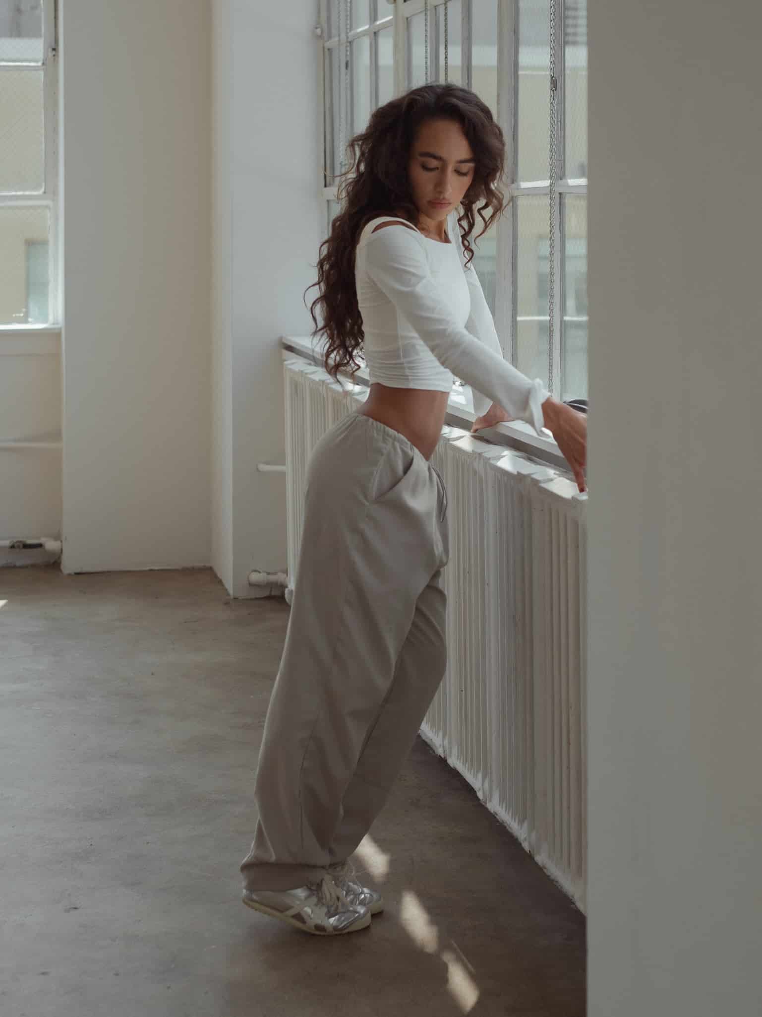 FLOW PANTS - LIGHT GRAY - miniatura 23