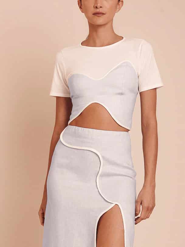 CECI TOP BABY BLUE - miniatura 2
