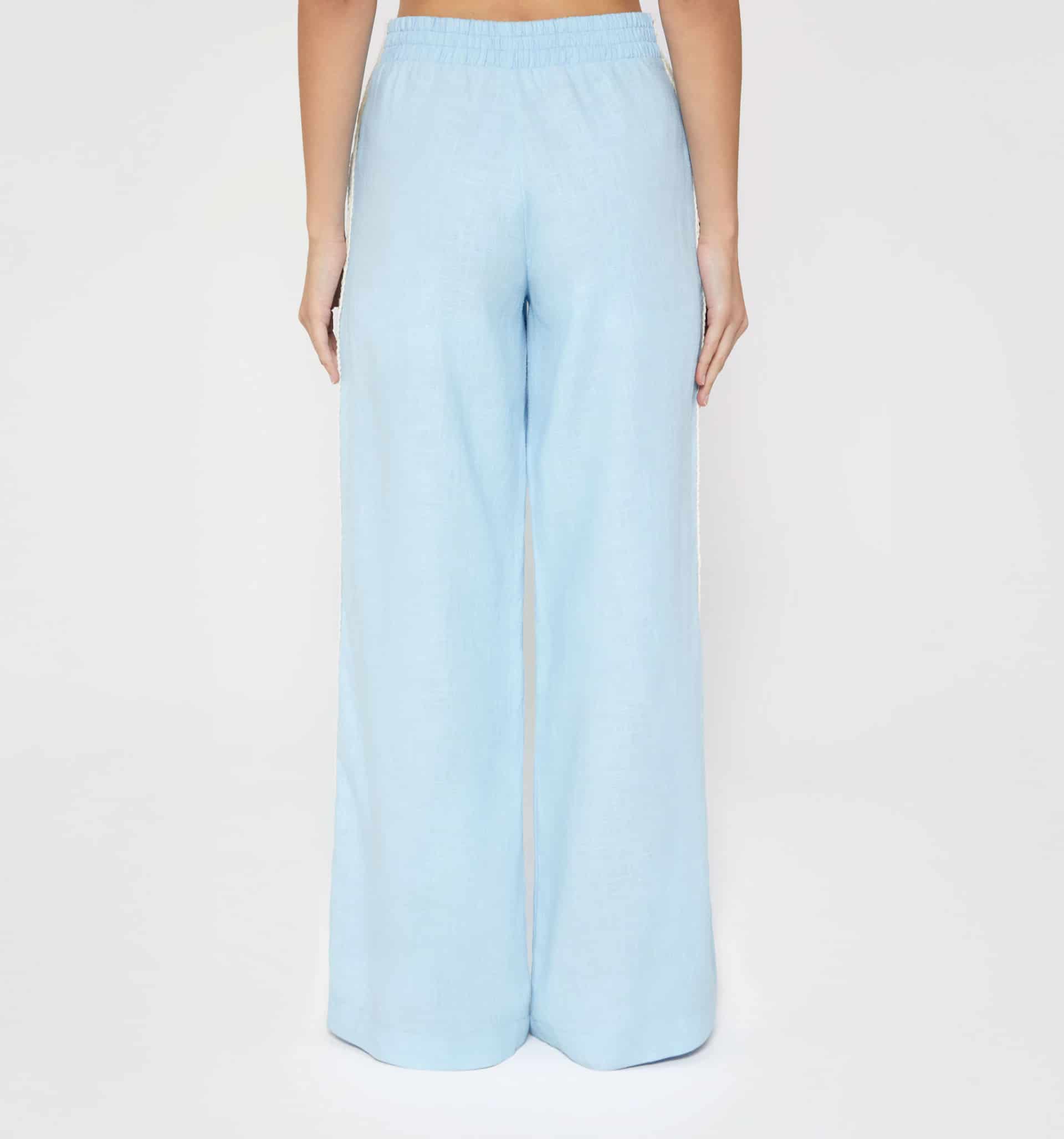 Pantalon palazo trensa en el lateral - miniatura 5