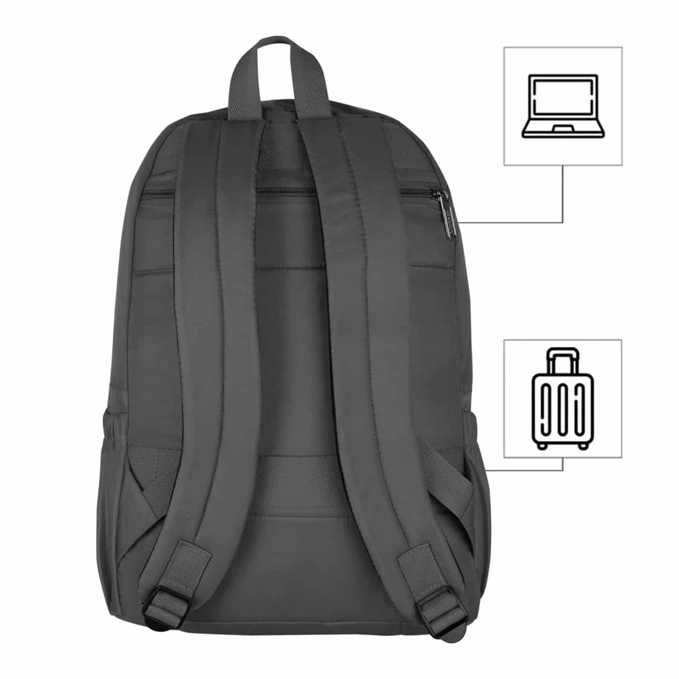 Morral Urbano Citybags Light Gris - miniatura 4