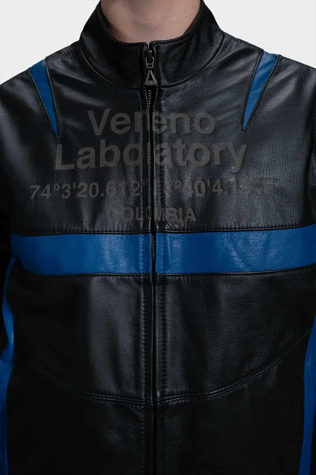VENENO CHAQUETA CUERO BIKER GO FASTER - miniatura 8
