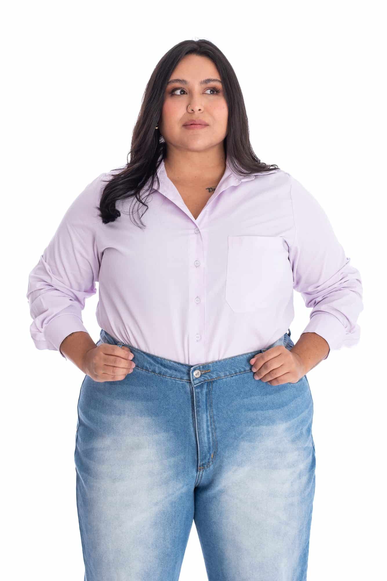 Camisa Macarena Lila - miniatura 1