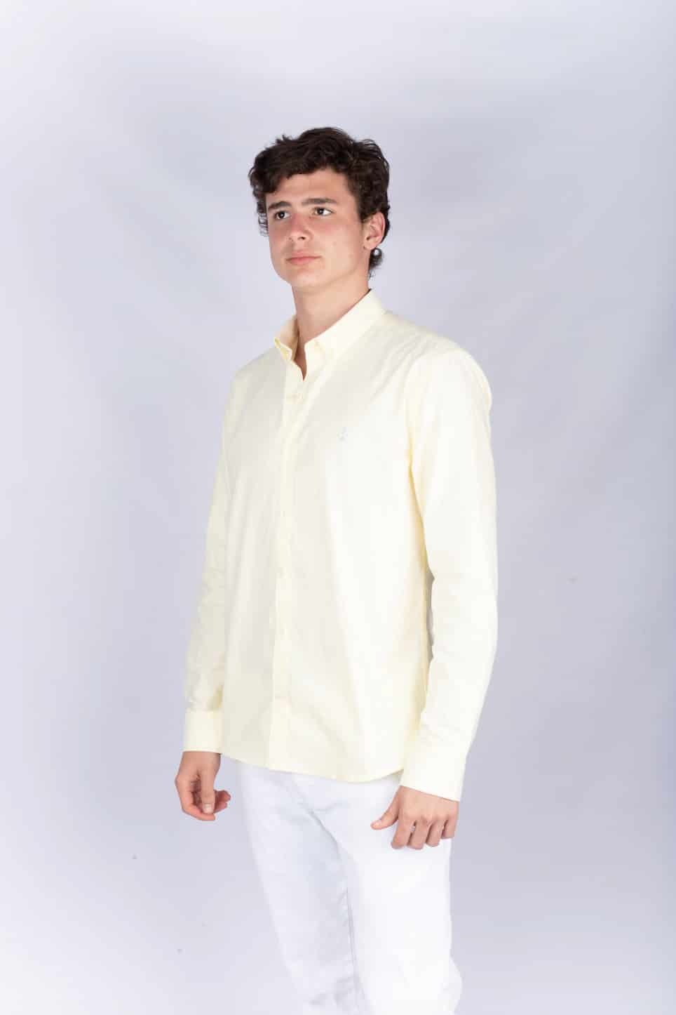 Camisa Oxford Amarilla - miniatura 1