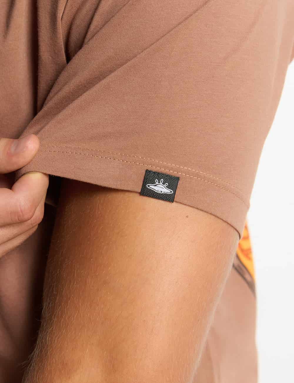Camiseta regular fit Origen marron - miniatura 5