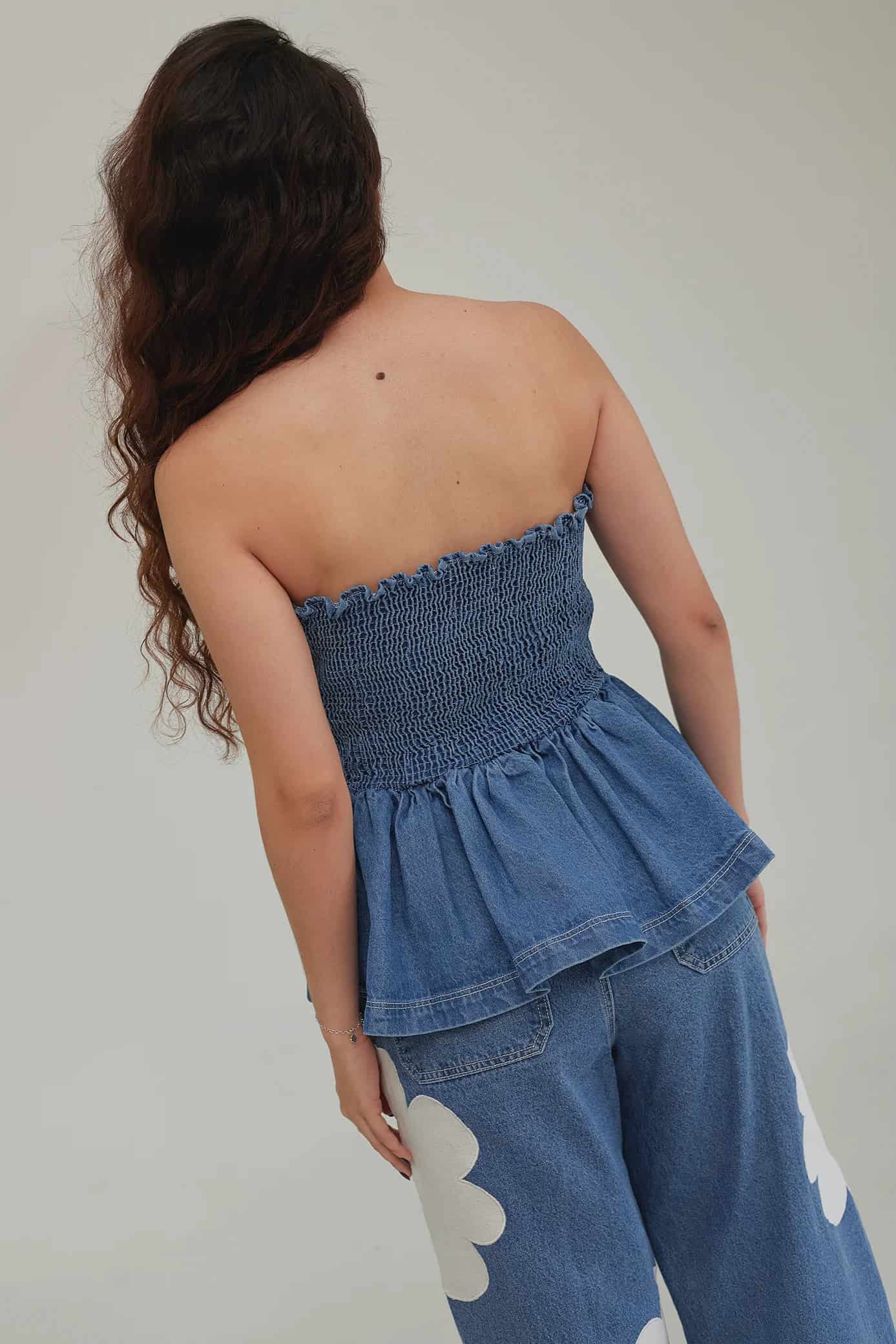 Top Poema Denim - miniatura 7
