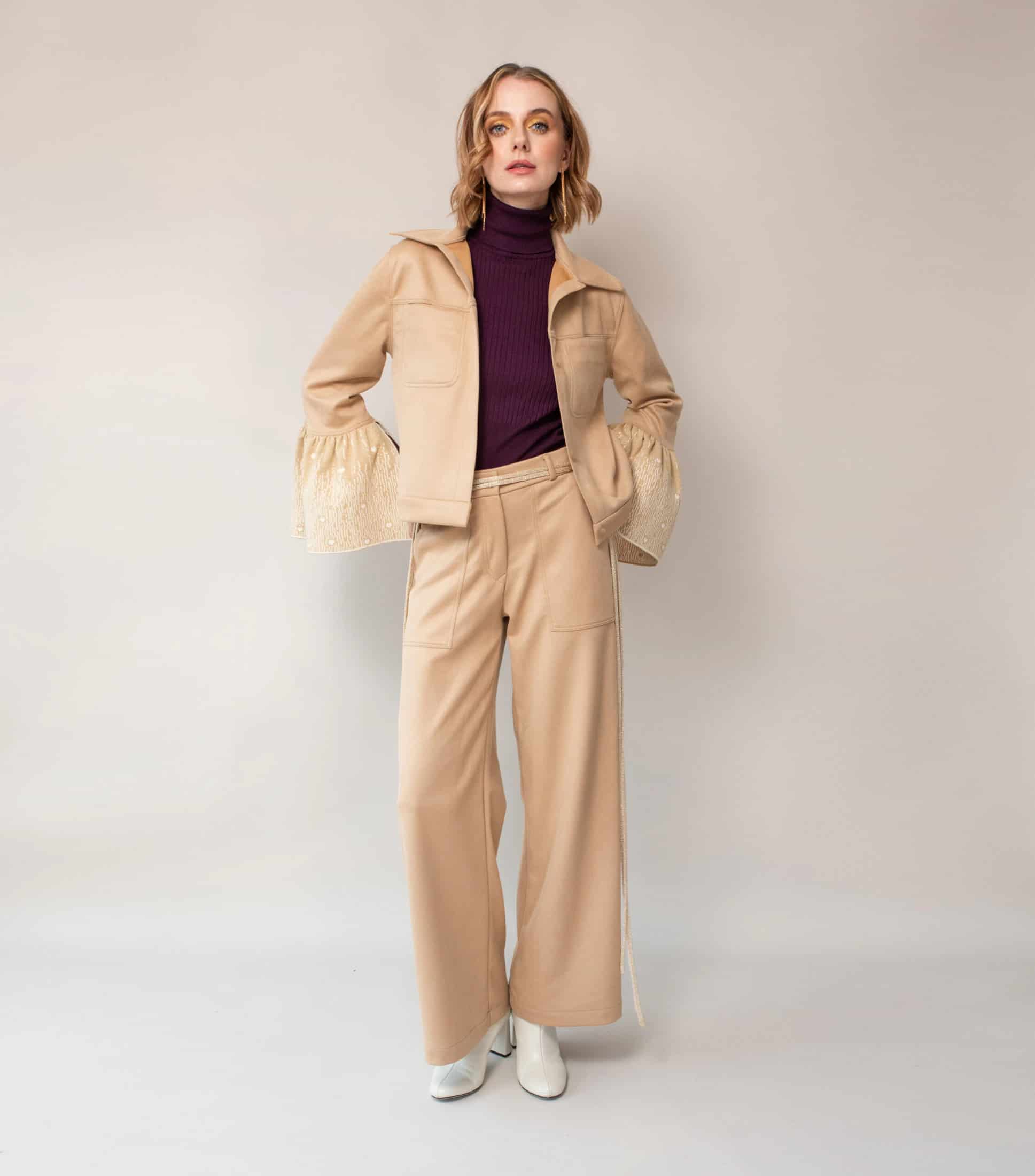 Chaqueta Sol Camel - miniatura 3