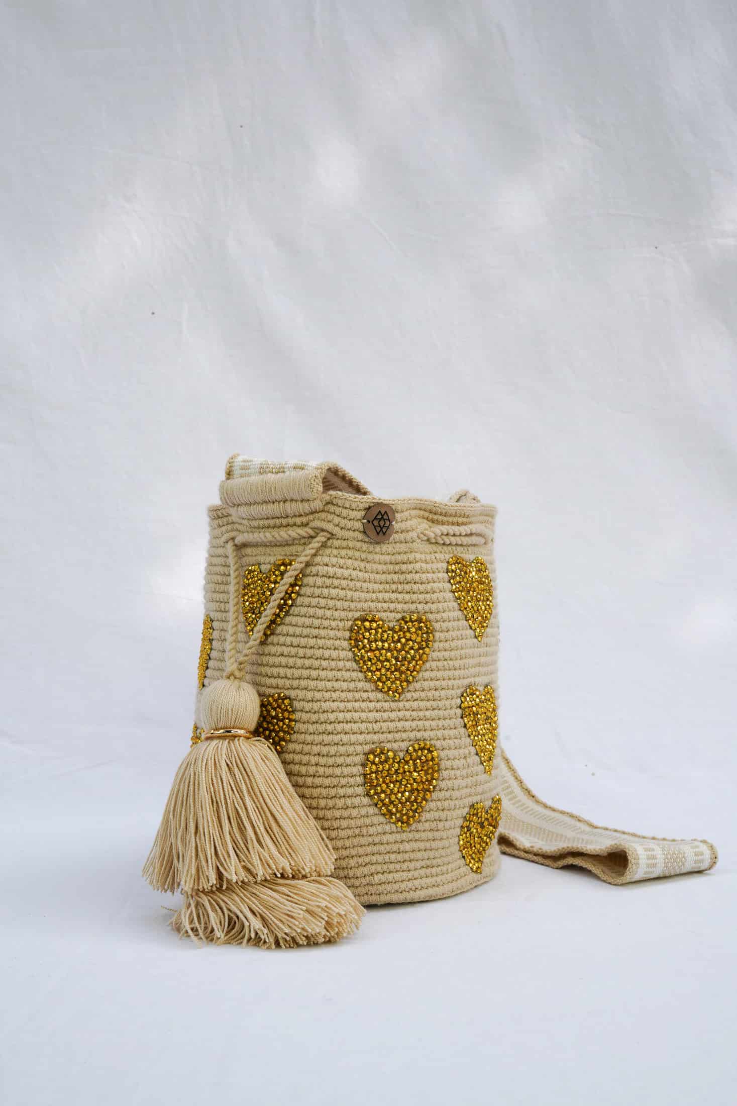 Mochila Corazón Pedrería Mediana - miniatura 8