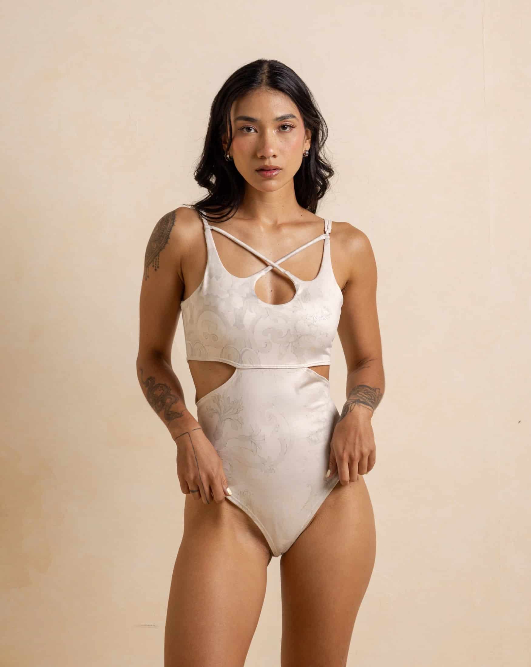 Body Victorian Romantic-Beige - miniatura 1