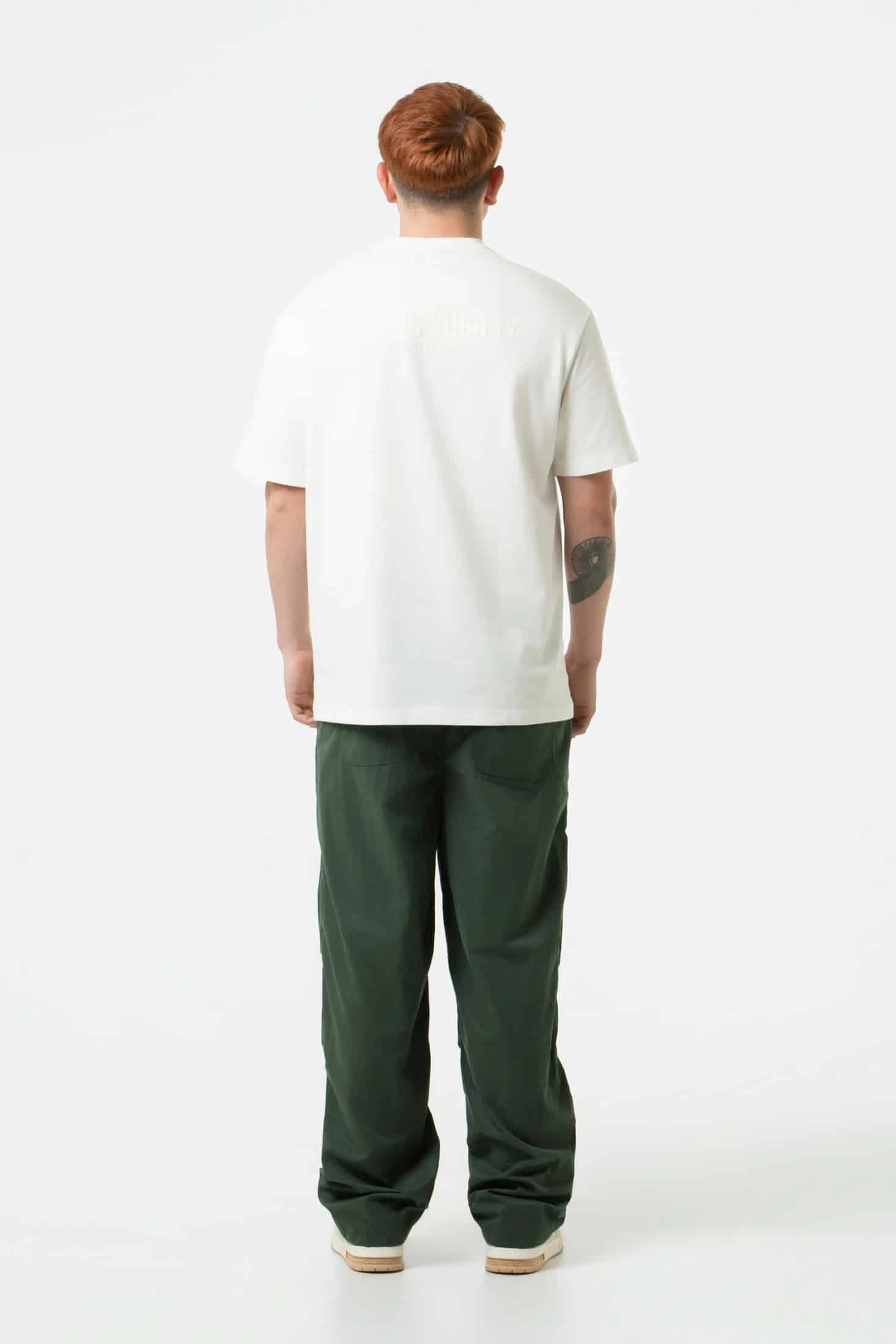 PANTALON JOGG COLOR VERDE MILITAR - miniatura 6